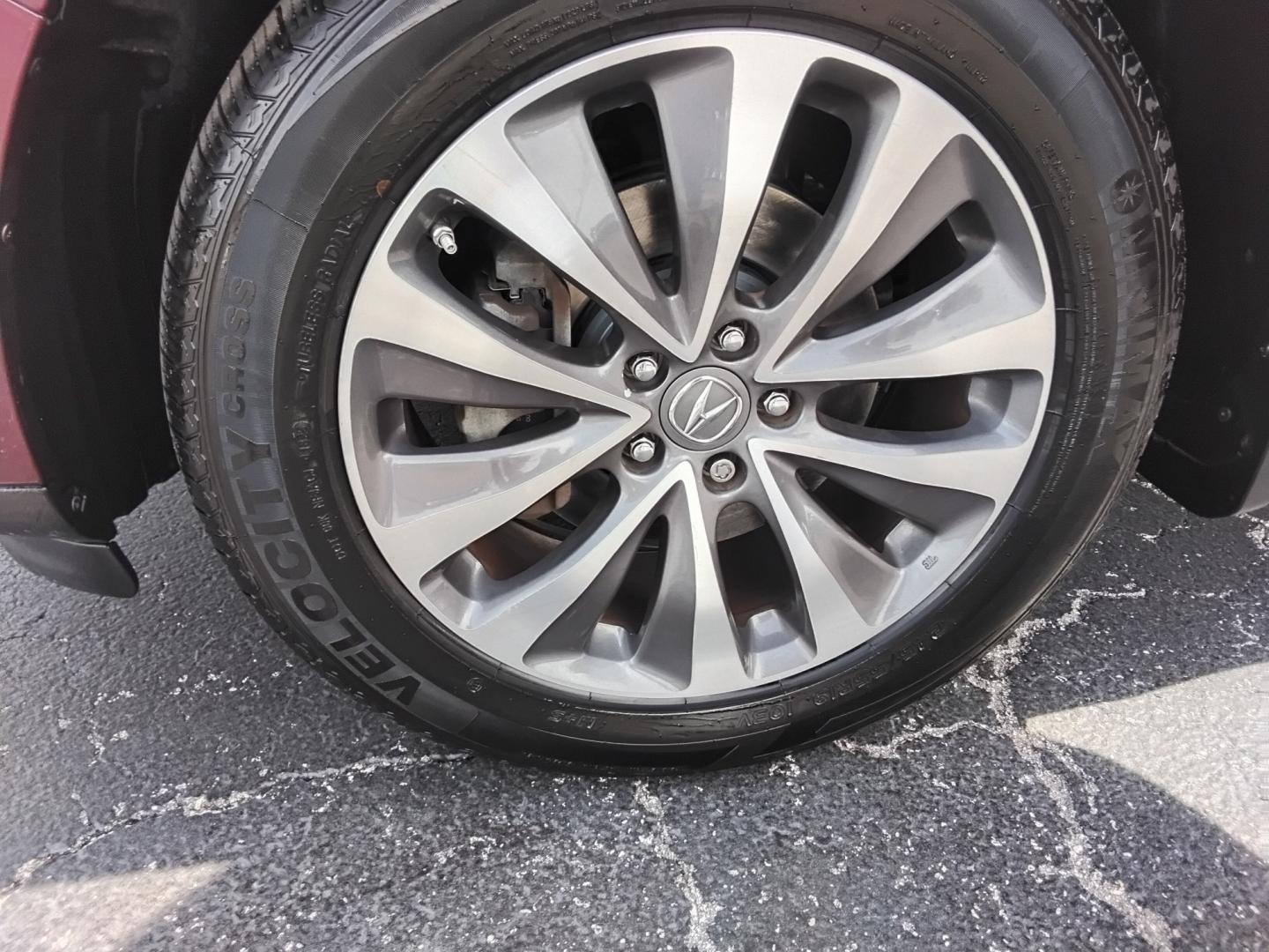 2015 RED /Beige Acura MDX 6-Spd AT w/Tech Package (5FRYD3H43FB) with an 3.5L V6 SOHC 24V engine, 6A transmission, located at 6112 N Florida Avenue, Tampa, FL, 33604, (888) 521-5131, 27.954929, -82.459534 - $499 DOWN PLUS TAX & TAG.- Photo#9