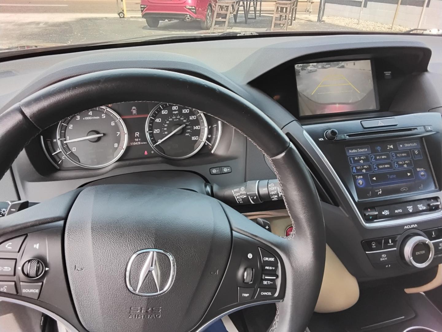 2015 RED /Beige Acura MDX 6-Spd AT w/Tech Package (5FRYD3H43FB) with an 3.5L V6 SOHC 24V engine, 6A transmission, located at 6112 N Florida Avenue, Tampa, FL, 33604, (888) 521-5131, 27.954929, -82.459534 - $499 DOWN PLUS TAX & TAG.- Photo#6