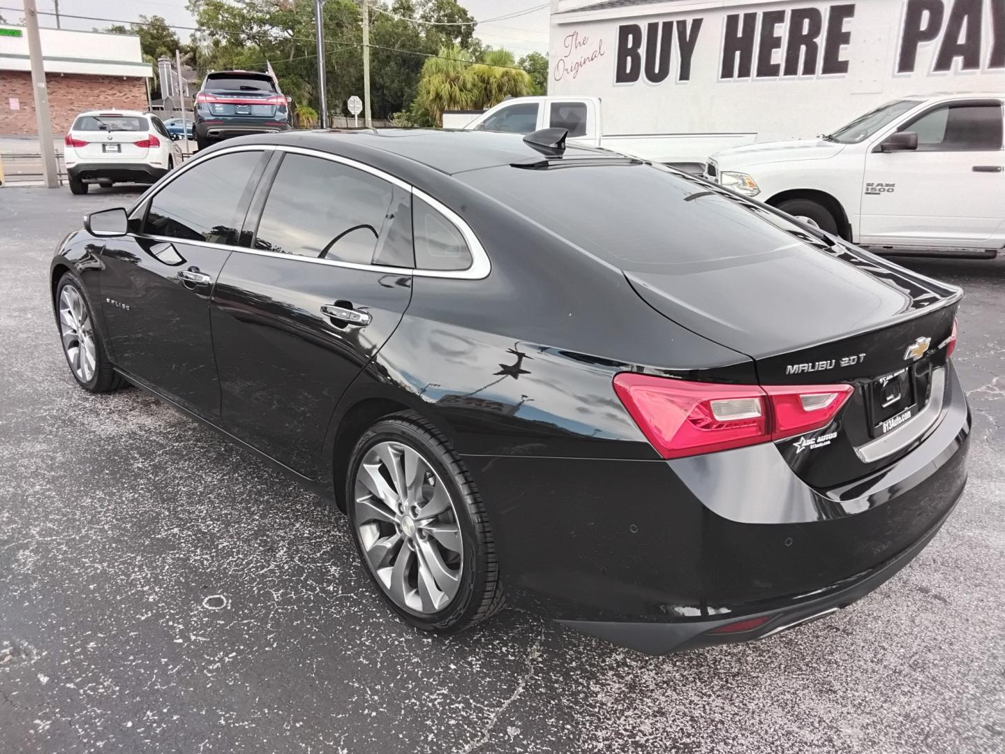 2016 BLACK /BLACK Chevrolet Malibu 2LZ (1G1ZH5SX4GF) with an 2.0L L4 DOHC 16V engine, 6A transmission, located at 6112 N Florida Avenue, Tampa, FL, 33604, (888) 521-5131, 27.954929, -82.459534 - $499 DOWN PLUS TAX & TAG.- Photo#11