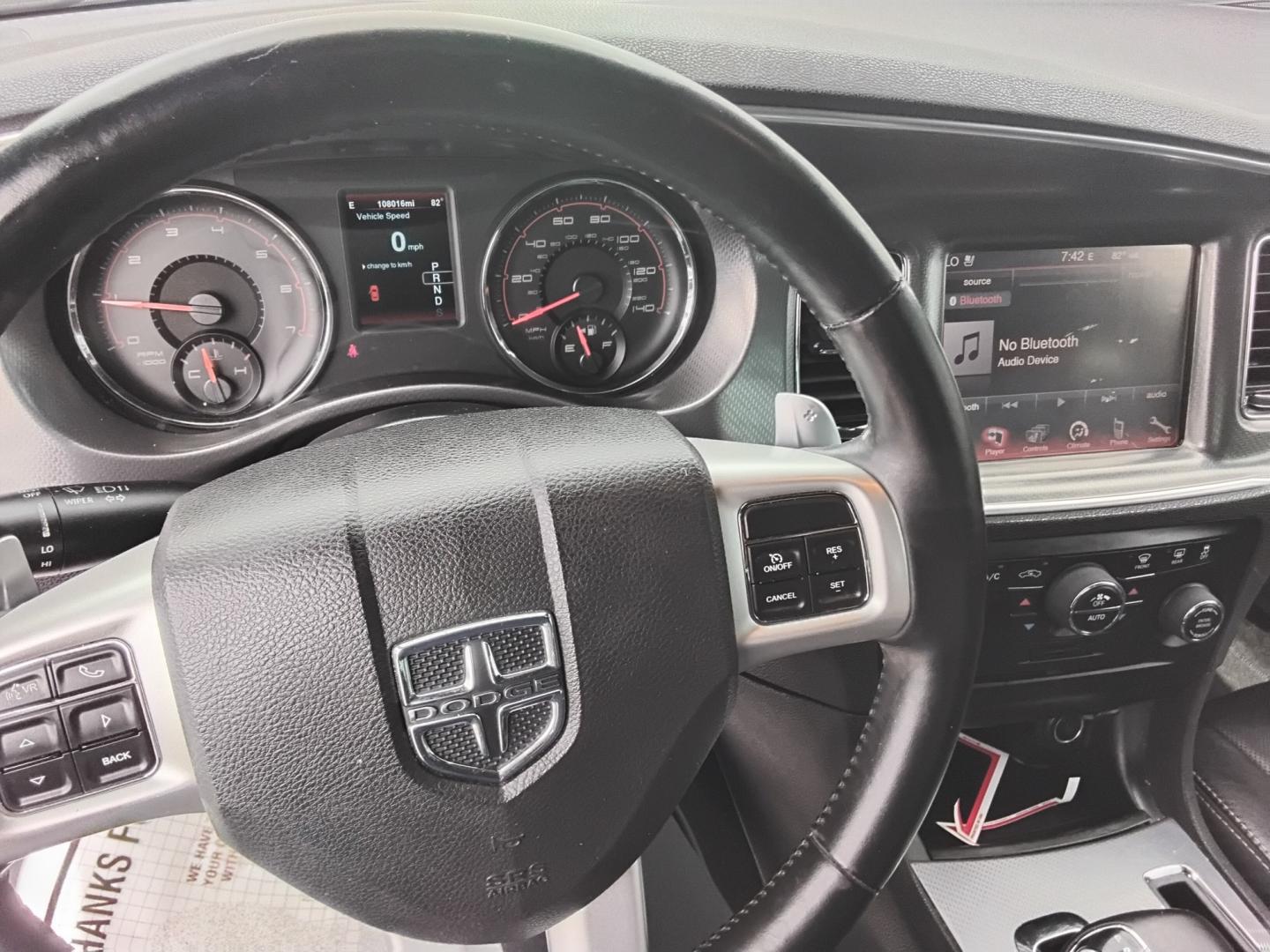 2014 SILVER /Black Dodge Charger SXT (2C3CDXHG0EH) with an 3.6L V6 DOHC 24V engine, 8-Speed Automatic transmission, located at 6112 N Florida Avenue, Tampa, FL, 33604, (888) 521-5131, 27.954929, -82.459534 - $499 DOWN PLUS TAX & TAX.- Photo#9