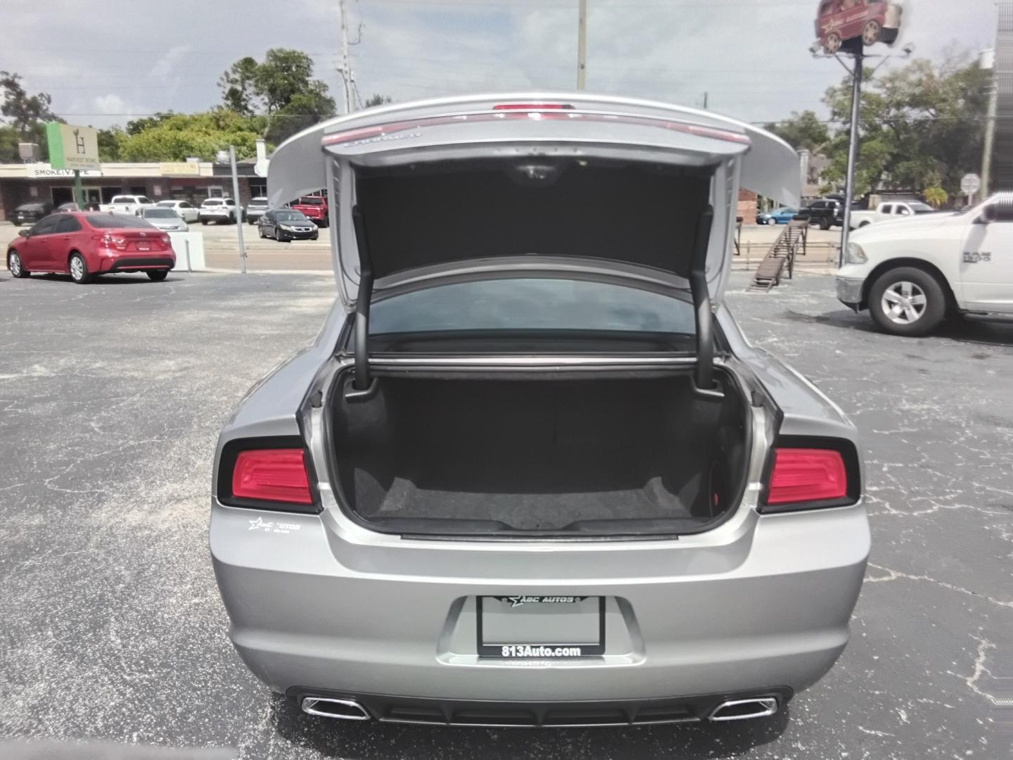 2014 SILVER /Black Dodge Charger SXT (2C3CDXHG0EH) with an 3.6L V6 DOHC 24V engine, 8-Speed Automatic transmission, located at 6112 N Florida Avenue, Tampa, FL, 33604, (888) 521-5131, 27.954929, -82.459534 - $499 DOWN PLUS TAX & TAX.- Photo#8
