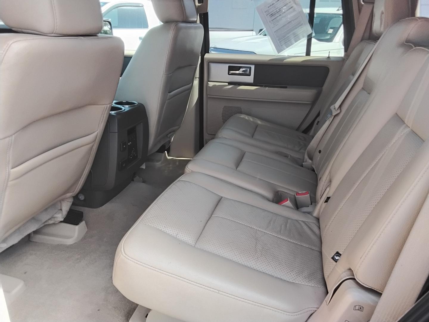 2014 BLACK /Beige Ford Expedition King Ranch 2WD (1FMJU1H52EE) with an 5.4L V8 SOHC 16V FFV engine, 6A transmission, located at 6112 N Florida Avenue, Tampa, FL, 33604, (888) 521-5131, 27.954929, -82.459534 - $499 DOWN PLUS TAX & TAG.- Photo#9