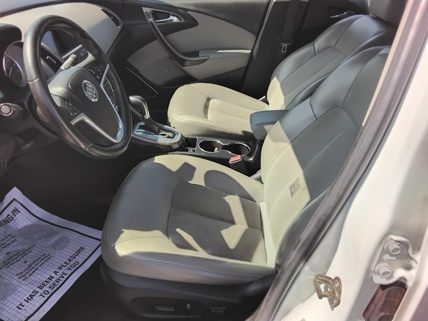 2016 White /Grey Buick Verano Convenience (1G4PR5SK6G4) with an 2.4L L4 DOHC 16V FFV engine, 6A transmission, located at 6112 N Florida Avenue, Tampa, FL, 33604, (888) 521-5131, 27.954929, -82.459534 - $499 DOWN PLUS TAX & TAG.- Photo#5