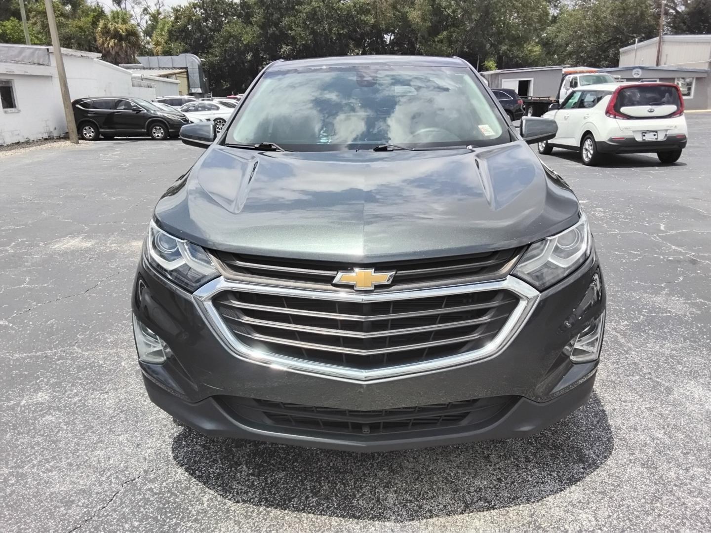 2021 GRAY /Grey Chevrolet Equinox LT 2WD (3GNAXKEV0ML) with an 1.5L L4 DOHC 16V TURBO engine, 6A transmission, located at 6112 N Florida Avenue, Tampa, FL, 33604, (888) 521-5131, 27.954929, -82.459534 - $499 down plus tax & tag- Photo#1