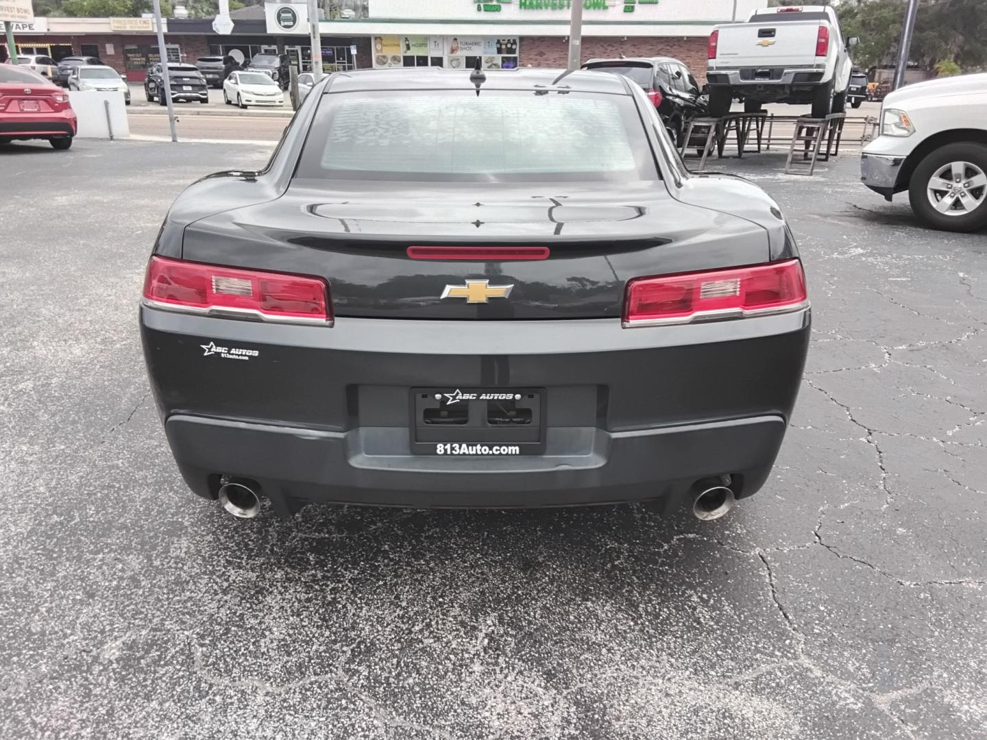 2015 GRAY /Grey Chevrolet Camaro 2LS Coupe (2G1FB1E3XF9) with an 3.6L V6 DOHC 24V FFV engine, 6A transmission, located at 6112 N Florida Avenue, Tampa, FL, 33604, (888) 521-5131, 27.954929, -82.459534 - $499 DOWN PLUS TAX & TAG- Photo#3