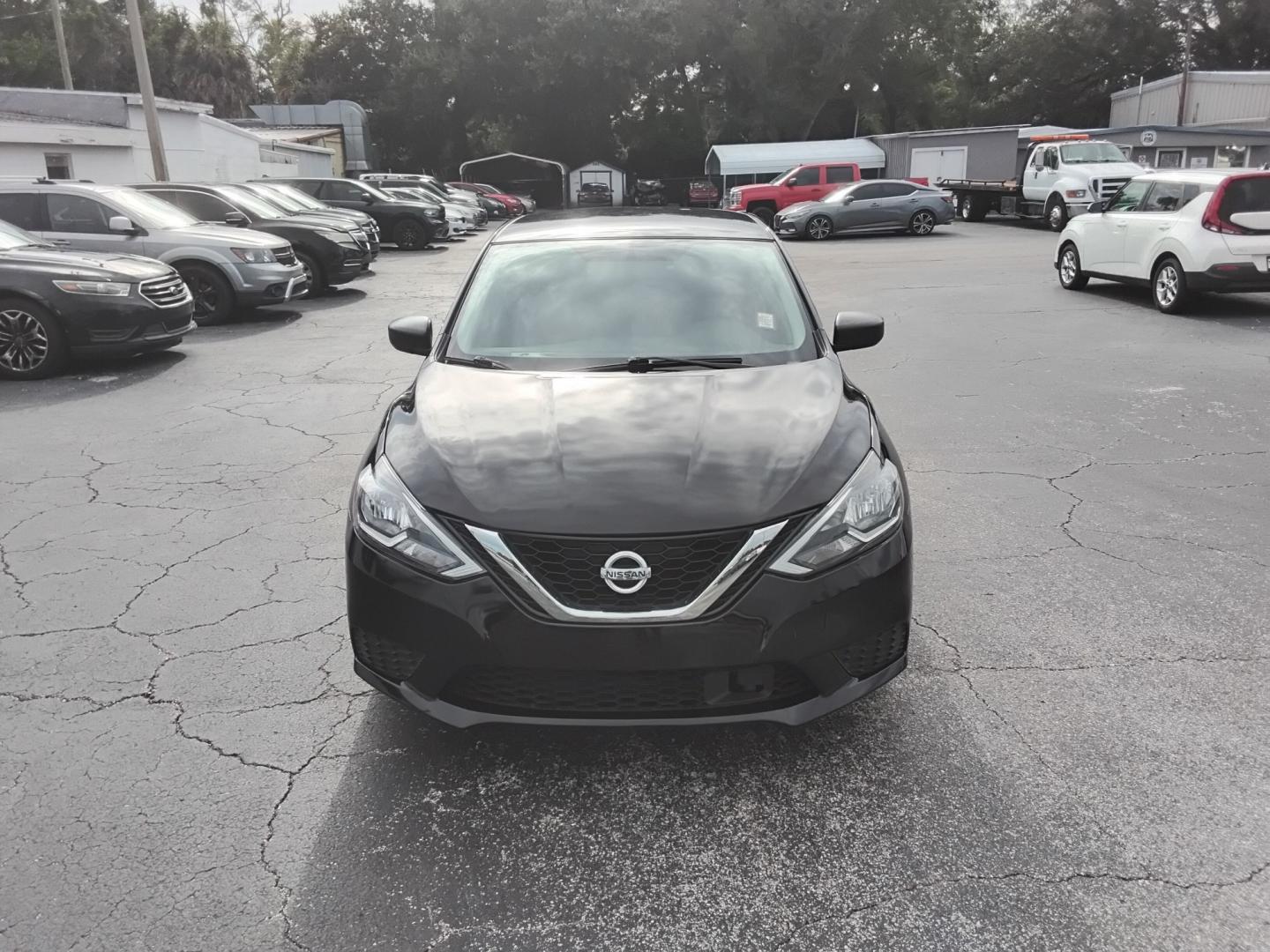 2019 BLACK /GREY Nissan Sentra S CVT (3N1AB7AP9KL) with an 1.8L L4 SFI DOHC 16V engine, CVT transmission, located at 6112 N Florida Avenue, Tampa, FL, 33604, (888) 521-5131, 27.954929, -82.459534 - $499 DOWN PLUS TAX & TAG.- Photo#1