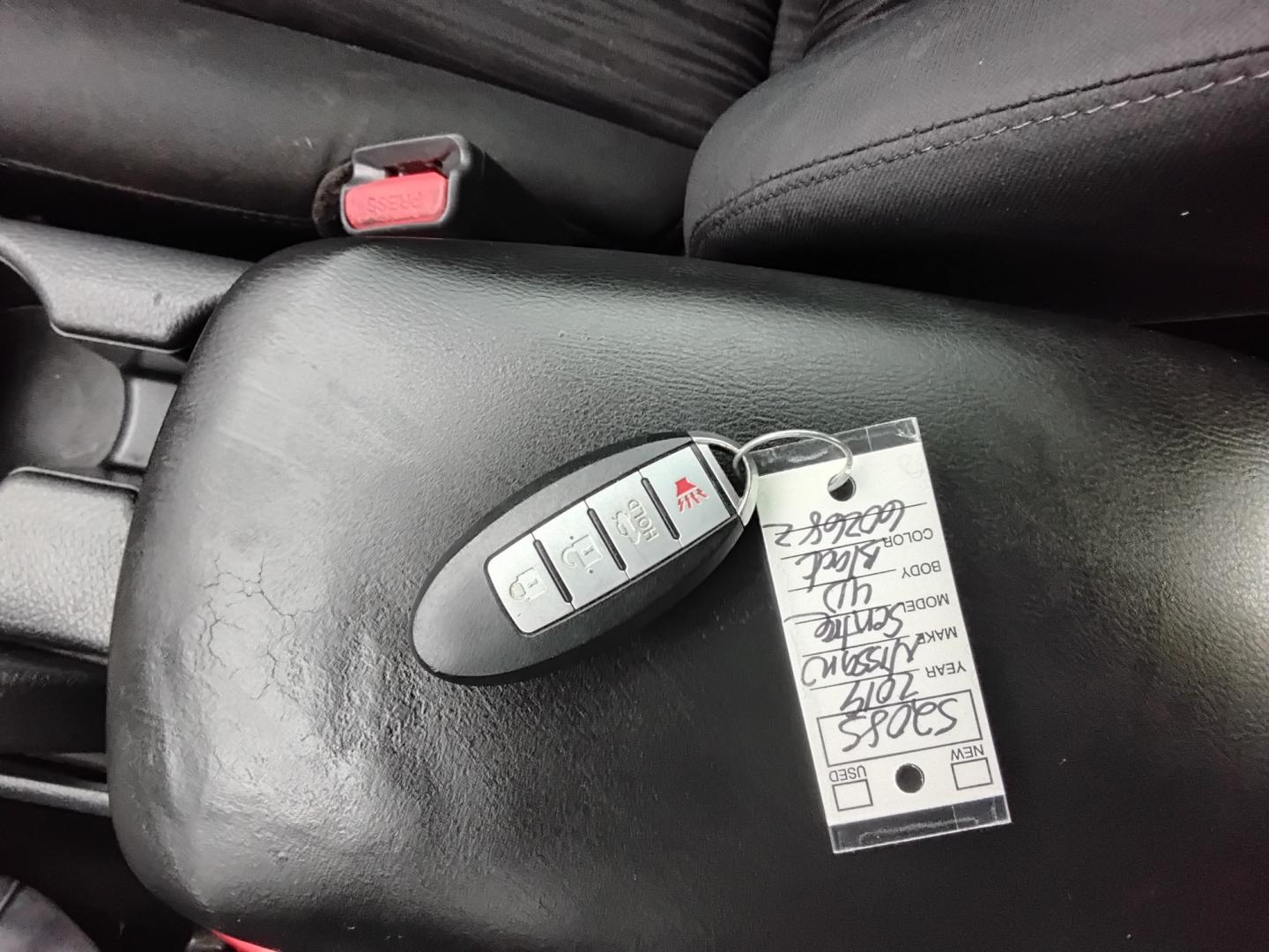2019 BLACK /GREY Nissan Sentra S CVT (3N1AB7AP9KL) with an 1.8L L4 SFI DOHC 16V engine, CVT transmission, located at 6112 N Florida Avenue, Tampa, FL, 33604, (888) 521-5131, 27.954929, -82.459534 - $499 DOWN PLUS TAX & TAG.- Photo#17