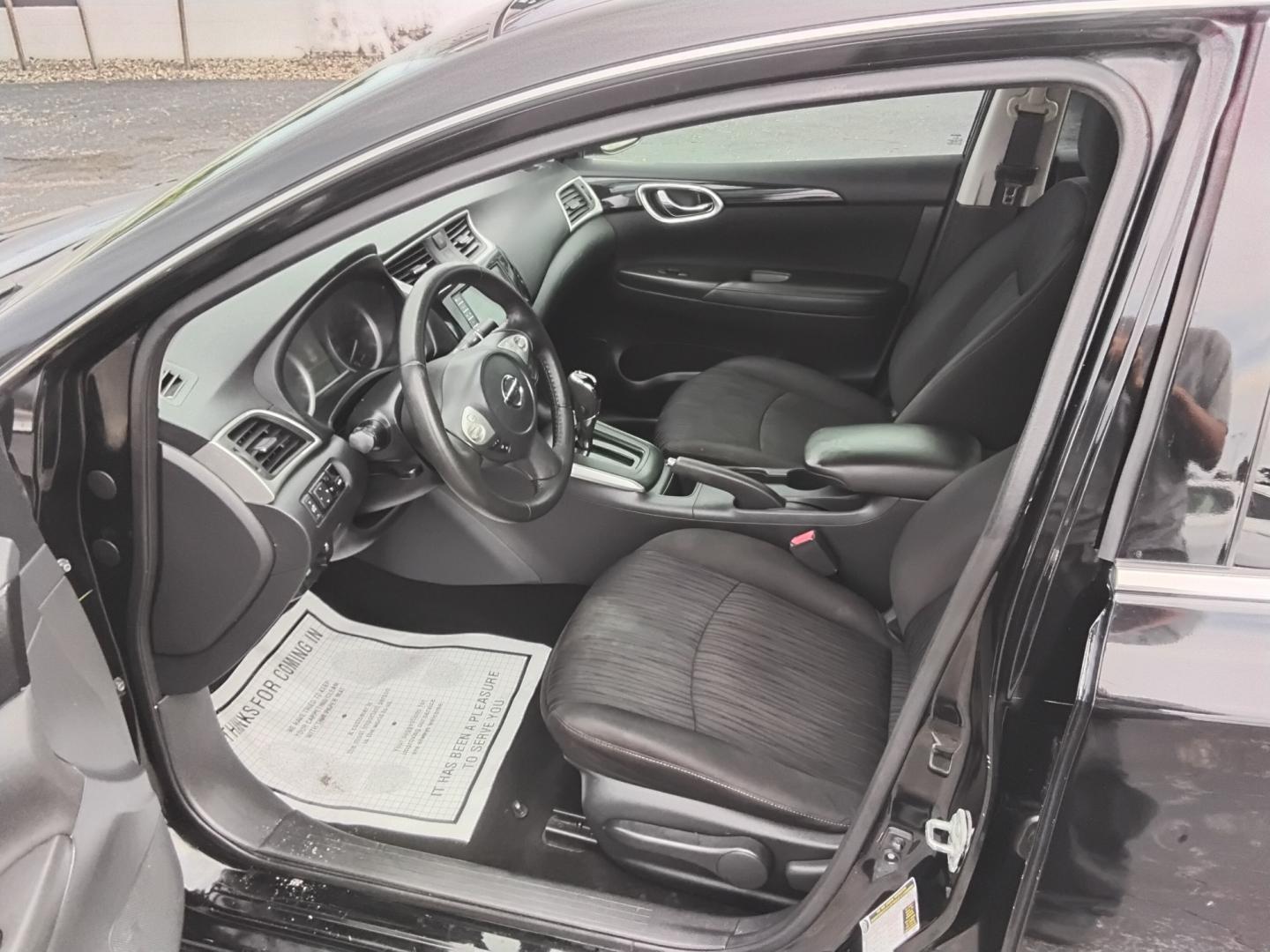2019 BLACK /GREY Nissan Sentra S CVT (3N1AB7AP9KL) with an 1.8L L4 SFI DOHC 16V engine, CVT transmission, located at 6112 N Florida Avenue, Tampa, FL, 33604, (888) 521-5131, 27.954929, -82.459534 - $499 DOWN PLUS TAX & TAG.- Photo#13