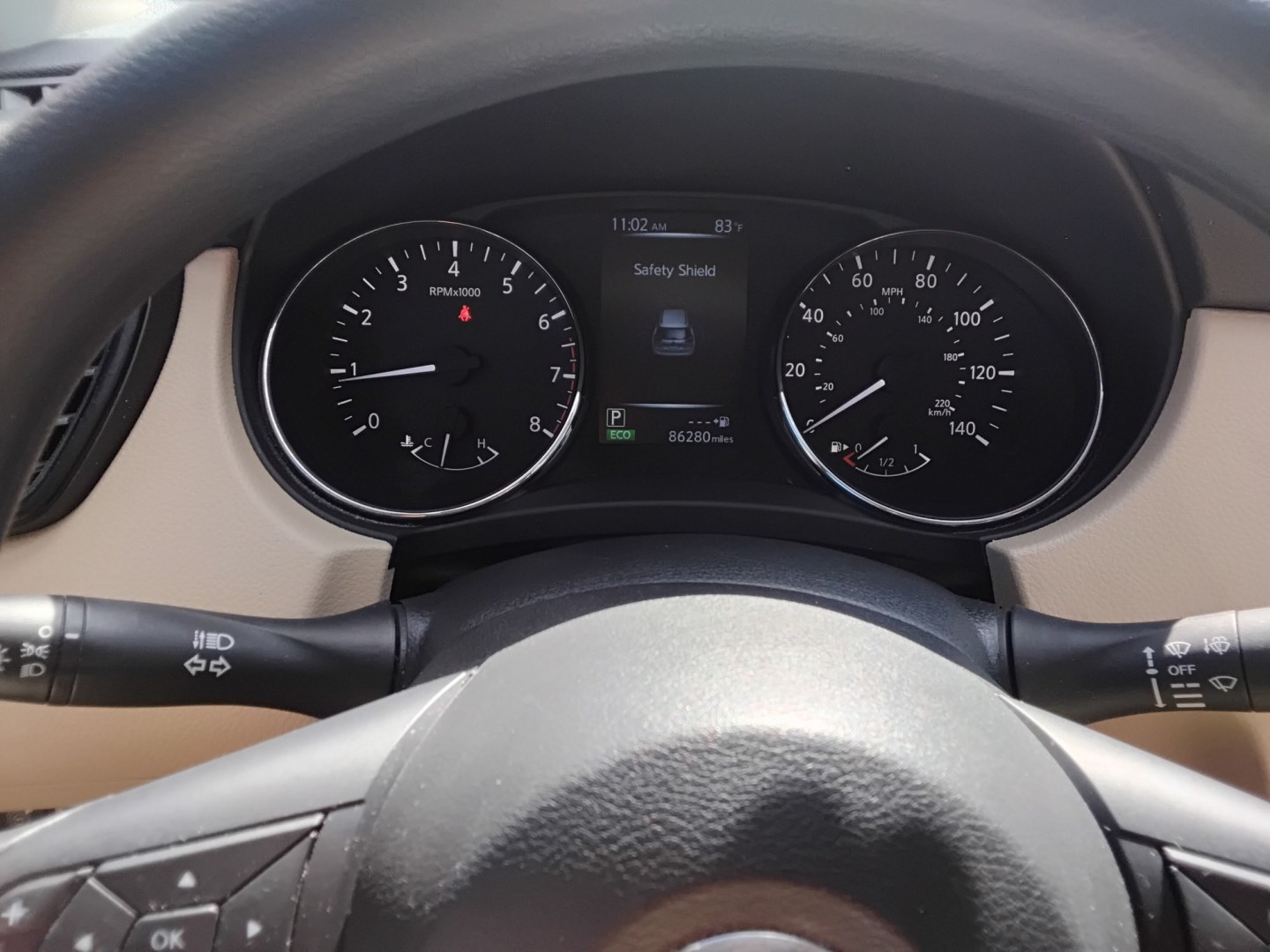 2017 White /Beige Nissan Rogue SL FWD (KNMAT2MT9HP) with an 2.5L L4 DOHC 16V engine, CVT transmission, located at 6112 N Florida Avenue, Tampa, FL, 33604, (888) 521-5131, 27.954929, -82.459534 - $499 DOWN PLUS TAX & TAG.- Photo#11