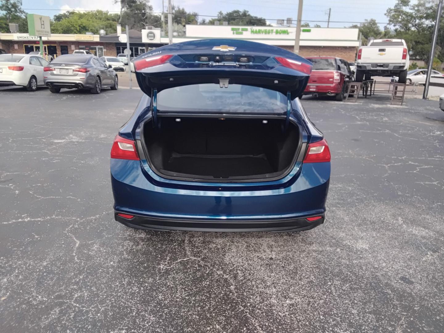 2019 BLUE /GREY Chevrolet Malibu LS (1G1ZB5ST0KF) with an 1.5L L4 DOHC 16V engine, 6A transmission, located at 6112 N Florida Avenue, Tampa, FL, 33604, (888) 521-5131, 27.954929, -82.459534 - $499 DOWN PLUS TAX & TAG.- Photo#5