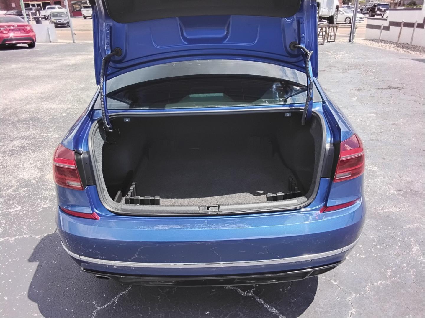 2017 BLUE /BLACK Volkswagen Passat R-Line (1VWDT7A35HC) with an 1.8L L4 TURBO DIESEL engine, 6A transmission, located at 6112 N Florida Avenue, Tampa, FL, 33604, (888) 521-5131, 27.954929, -82.459534 - $499 down plus tax & tag.- Photo#8