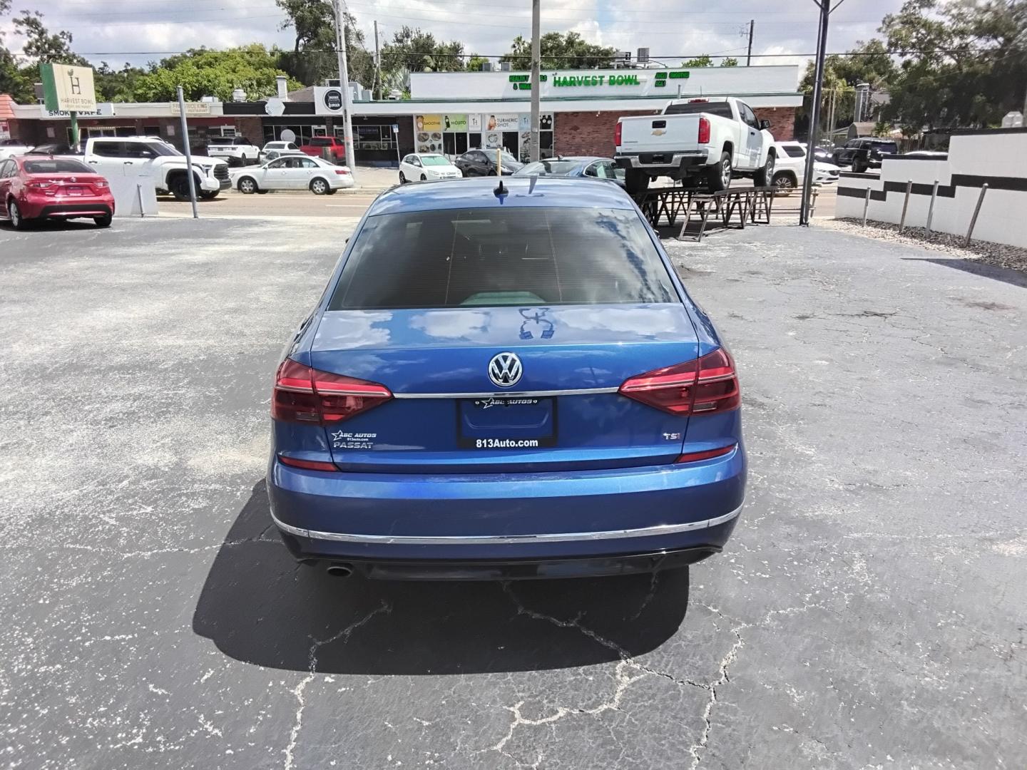 2017 BLUE /BLACK Volkswagen Passat R-Line (1VWDT7A35HC) with an 1.8L L4 TURBO DIESEL engine, 6A transmission, located at 6112 N Florida Avenue, Tampa, FL, 33604, (888) 521-5131, 27.954929, -82.459534 - $499 down plus tax & tag.- Photo#7