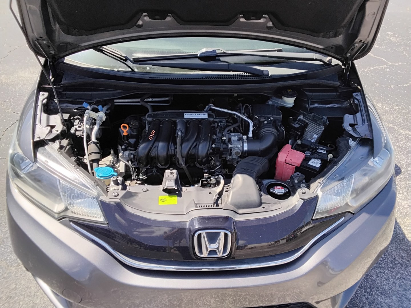 2015 SILVER /BLACK Honda Fit EX CVT (3HGGK5H87FM) with an 1.5L L4 SOHC 16V engine, CVT transmission, located at 6112 N Florida Avenue, Tampa, FL, 33604, (888) 521-5131, 27.954929, -82.459534 - $499 down plus tax tag.- Photo#14