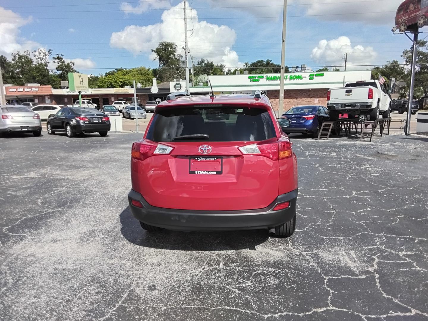 2015 RED /BLACK Toyota RAV4 Limited FWD (2T3YFREV1FW) with an 2.5L L4 DOHC 16V engine, 6-Speed Automatic transmission, located at 6112 N Florida Avenue, Tampa, FL, 33604, (888) 521-5131, 27.954929, -82.459534 - $499 down plus tax & tag.- Photo#7