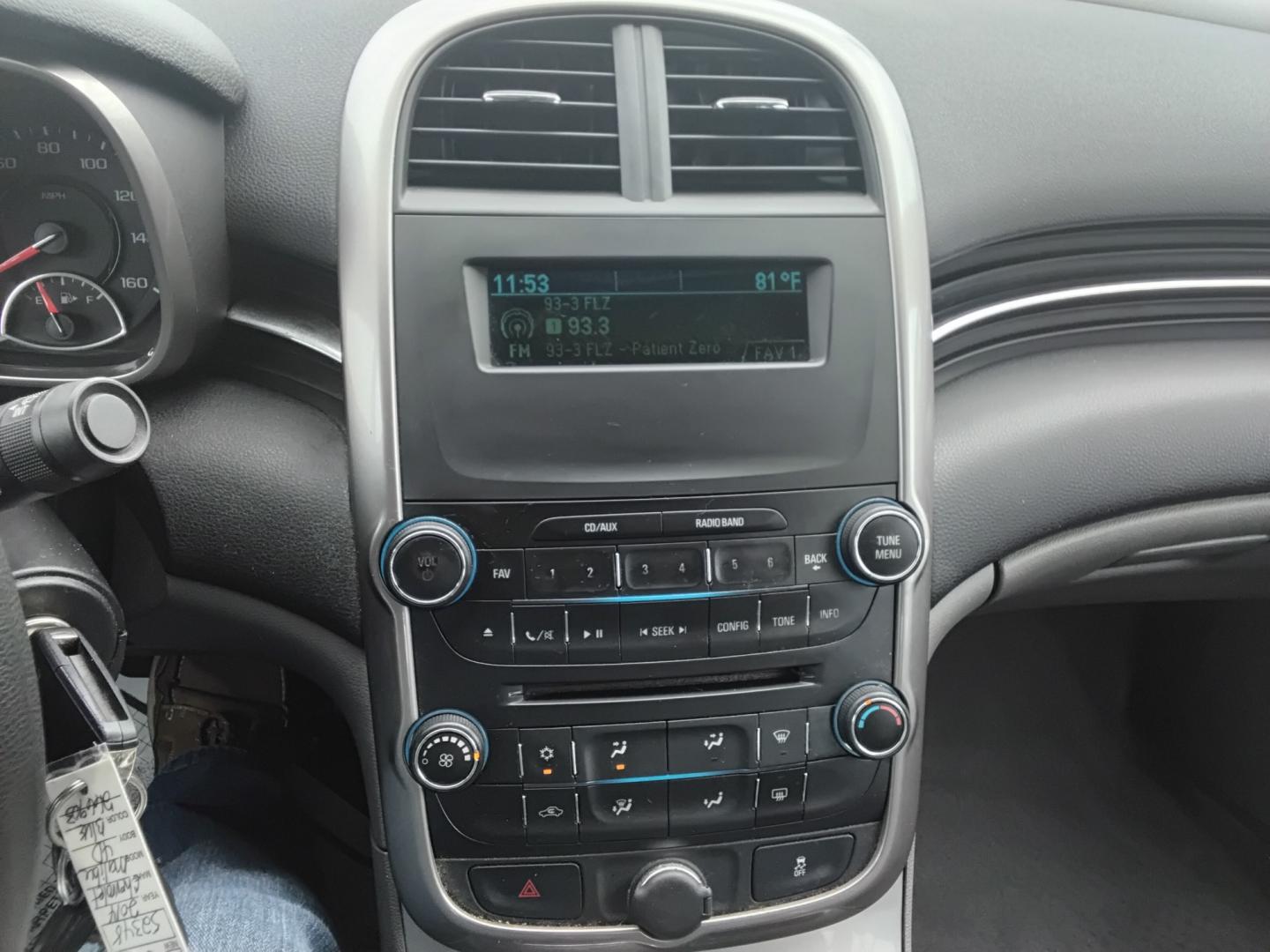 2014 BLUE /GREY Chevrolet Malibu LS (1G11B5SLXEF) with an 2.5L L4 DOHC 16V engine, 6A transmission, located at 6112 N Florida Avenue, Tampa, FL, 33604, (888) 521-5131, 27.954929, -82.459534 - $499 down plus tax & tag.- Photo#10