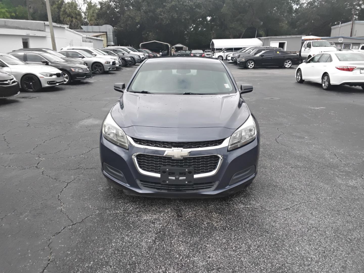 2014 BLUE /GREY Chevrolet Malibu LS (1G11B5SLXEF) with an 2.5L L4 DOHC 16V engine, 6A transmission, located at 6112 N Florida Avenue, Tampa, FL, 33604, (888) 521-5131, 27.954929, -82.459534 - $499 down plus tax & tag.- Photo#2