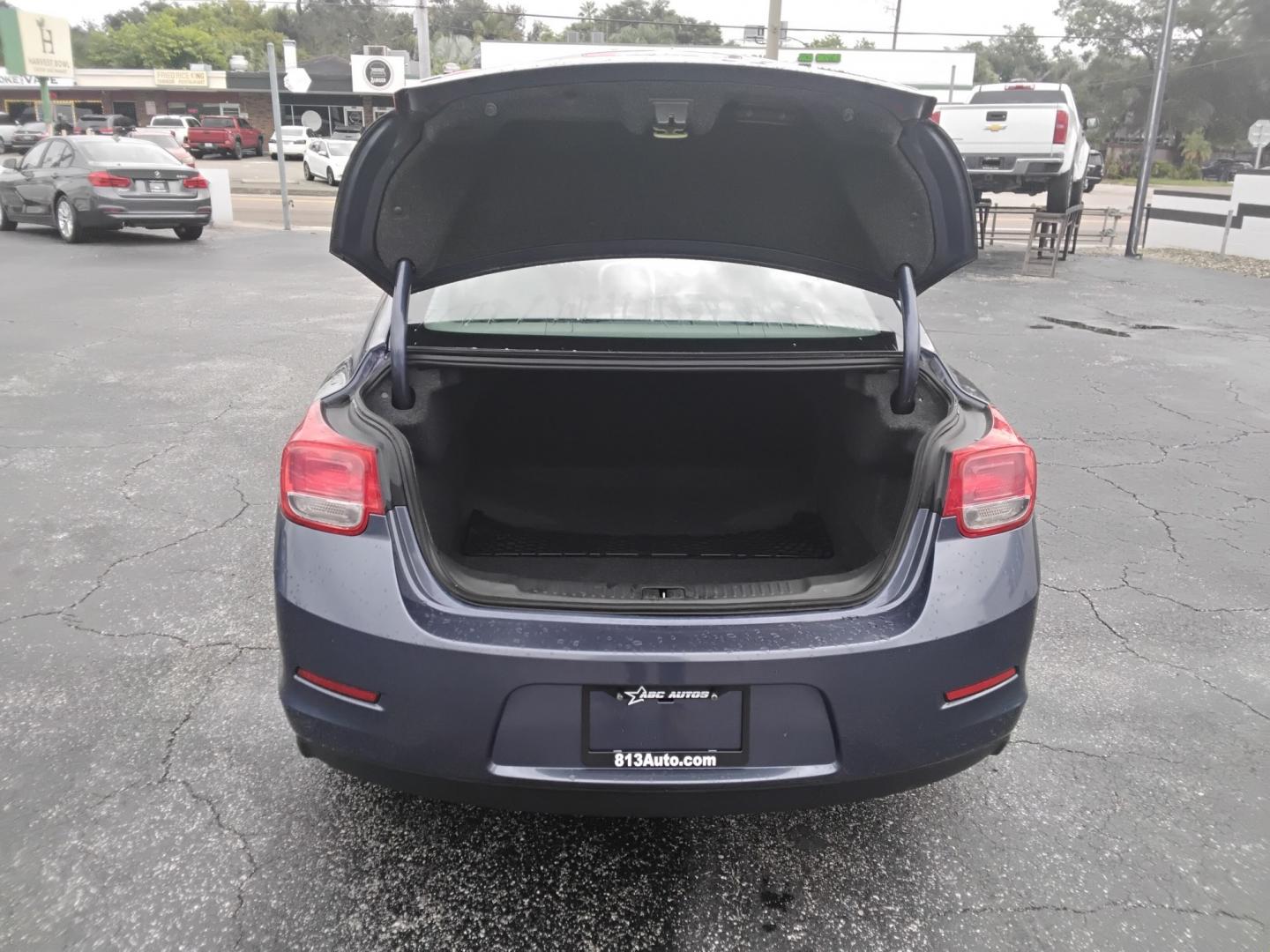 2014 BLUE /GREY Chevrolet Malibu LS (1G11B5SLXEF) with an 2.5L L4 DOHC 16V engine, 6A transmission, located at 6112 N Florida Avenue, Tampa, FL, 33604, (888) 521-5131, 27.954929, -82.459534 - $499 down plus tax & tag.- Photo#8