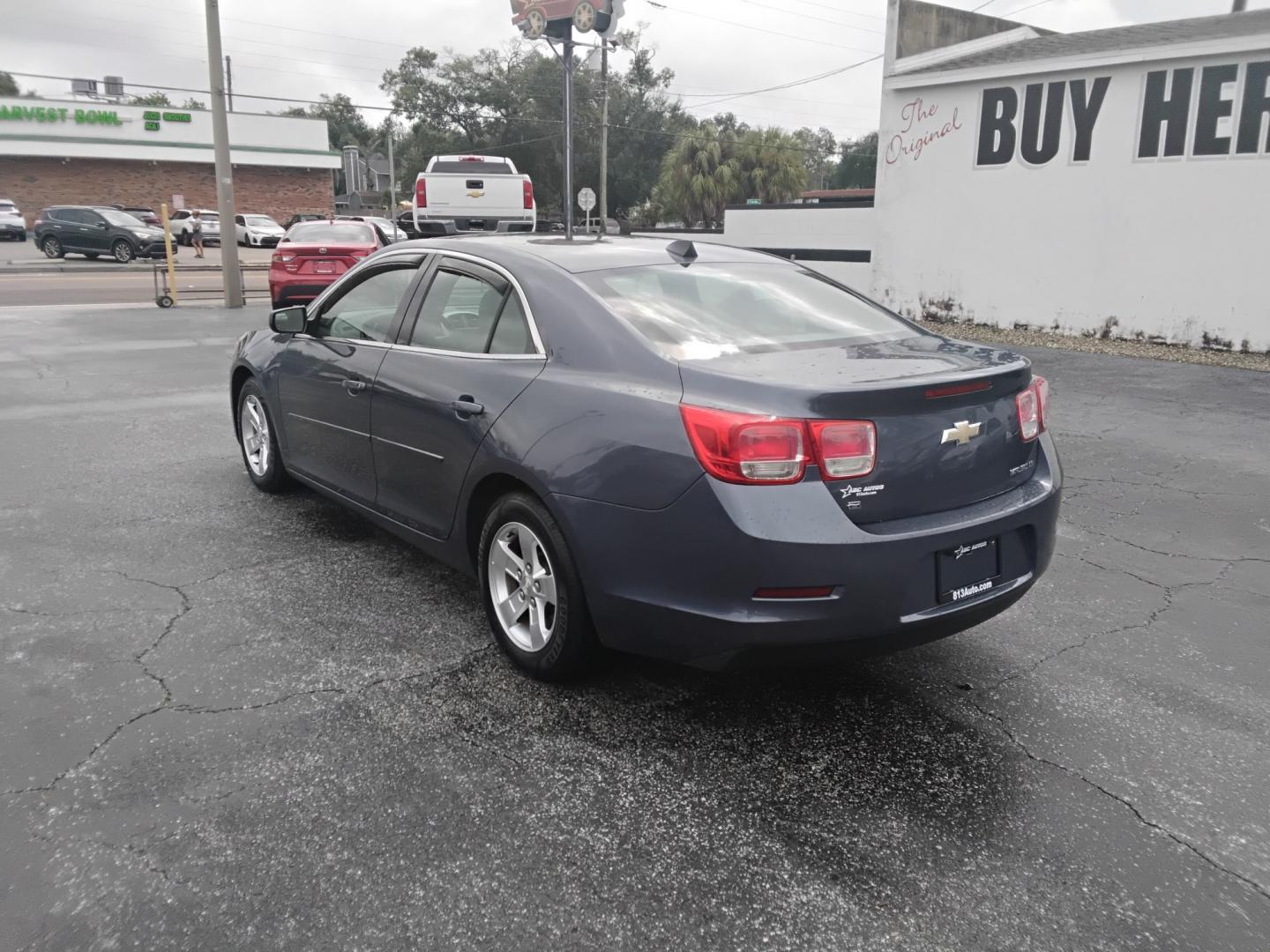 2014 BLUE /GREY Chevrolet Malibu LS (1G11B5SLXEF) with an 2.5L L4 DOHC 16V engine, 6A transmission, located at 6112 N Florida Avenue, Tampa, FL, 33604, (888) 521-5131, 27.954929, -82.459534 - $499 down plus tax & tag.- Photo#6