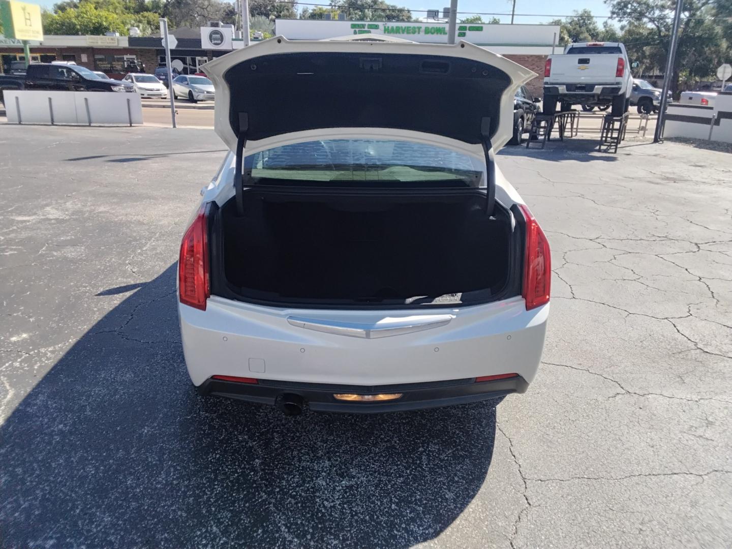 2013 White /GREY Cadillac ATS 2.5L Luxury RWD (1G6AB5SA3D0) with an 2.5L L4 DOHC 16V engine, 6A transmission, located at 6112 N Florida Avenue, Tampa, FL, 33604, (888) 521-5131, 27.954929, -82.459534 - $499 down plus tax & tag.- Photo#8