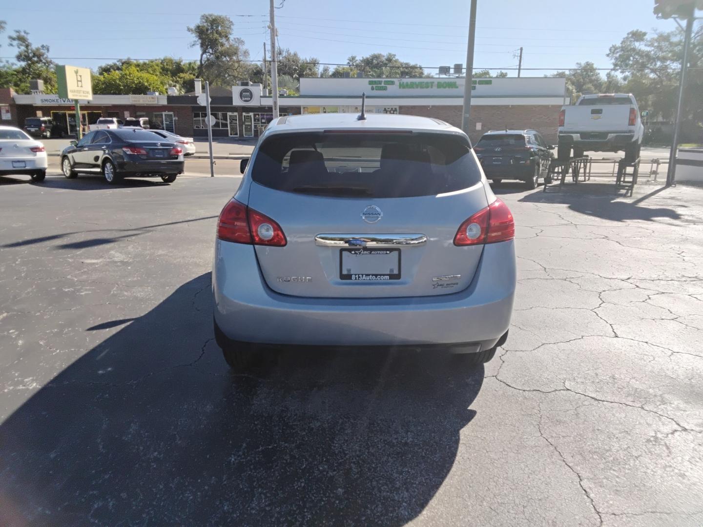 2013 BLUE /Beige Nissan Rogue S 2WD (JN8AS5MT4DW) with an 2.5L L4 DOHC 16V engine, Continuously Variable Transmission transmission, located at 6112 N Florida Avenue, Tampa, FL, 33604, (888) 521-5131, 27.954929, -82.459534 - $499 plus tax &tag.- Photo#6