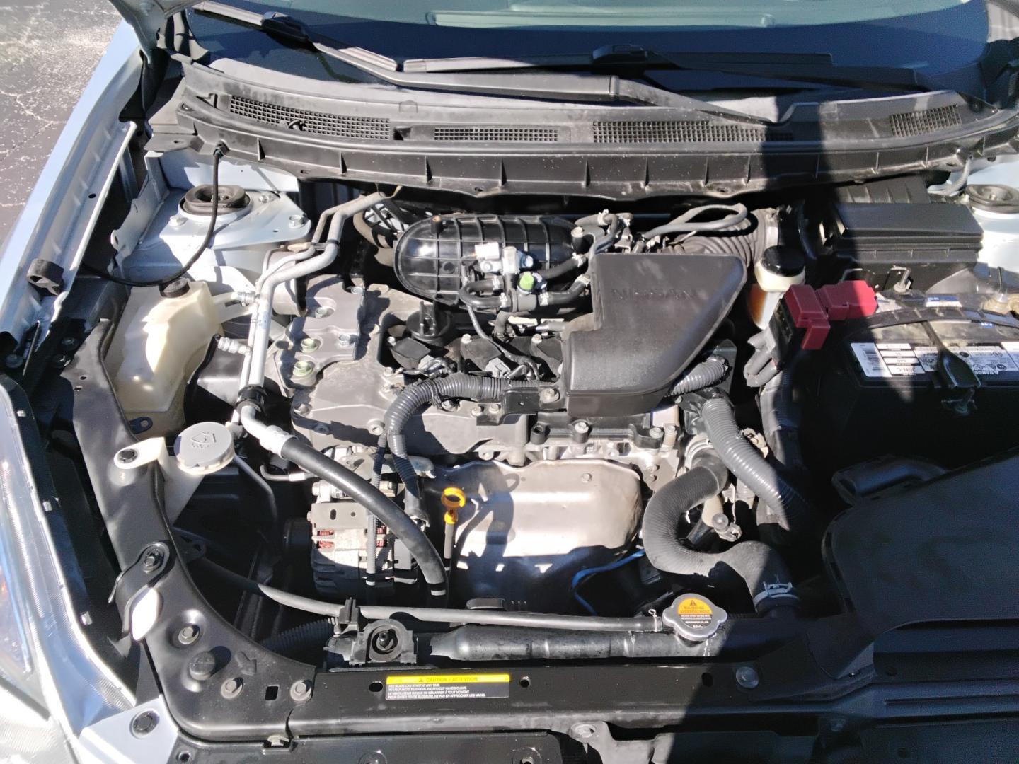 2013 BLUE /Beige Nissan Rogue S 2WD (JN8AS5MT4DW) with an 2.5L L4 DOHC 16V engine, Continuously Variable Transmission transmission, located at 6112 N Florida Avenue, Tampa, FL, 33604, (888) 521-5131, 27.954929, -82.459534 - $499 plus tax &tag.- Photo#12