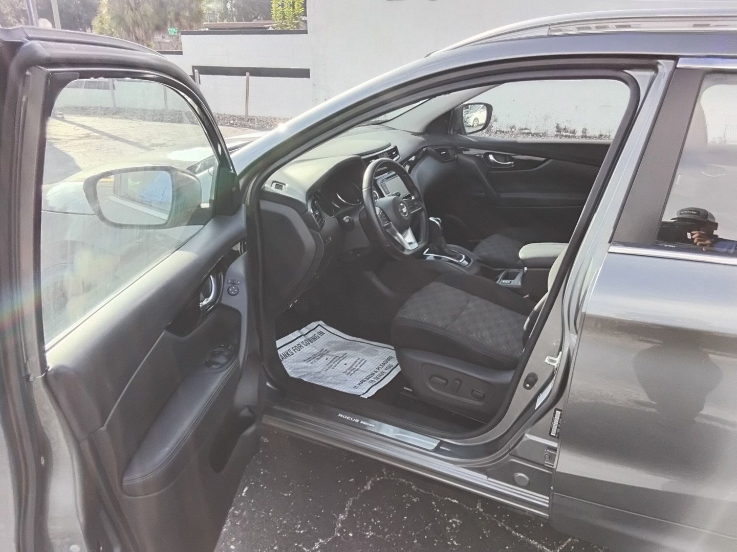 2019 GRAY /BLACK Nissan Rogue Sport SL (JN1BJ1CP6KW) with an 2.0L L4 DOHC 16V engine, CVT transmission, located at 6112 N Florida Avenue, Tampa, FL, 33604, (888) 521-5131, 27.954929, -82.459534 - $499 down plus tax & tag.- Photo#10