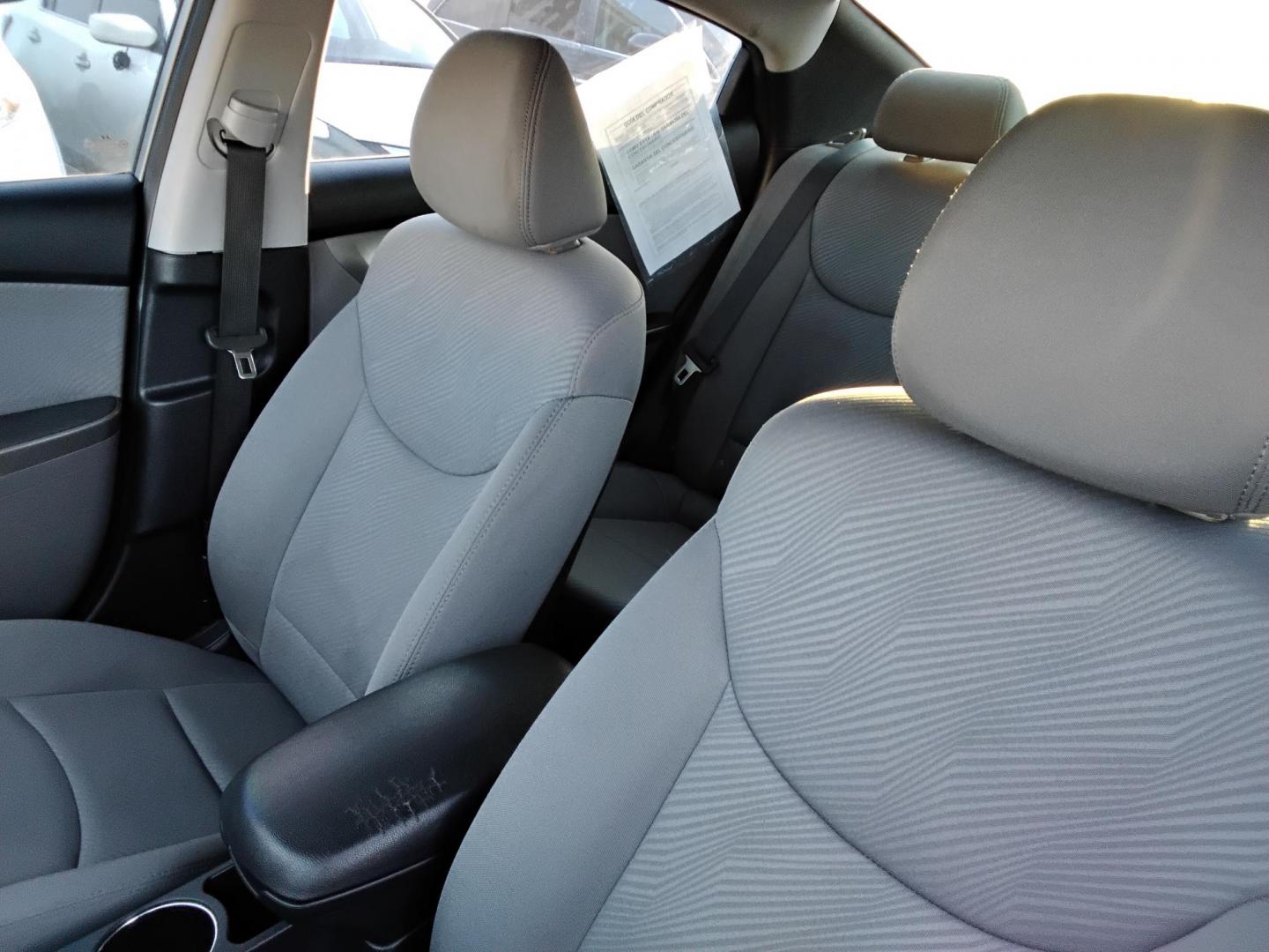 2012 Grey /Beige Hyundai Elantra GLS A/T (KMHDH4AE2CU) with an 1.8L L4 DOHC 16V engine, 6-Speed Automatic transmission, located at 6112 N Florida Avenue, Tampa, FL, 33604, (888) 521-5131, 27.954929, -82.459534 - 499$ down plus tax & tag. - Photo#11