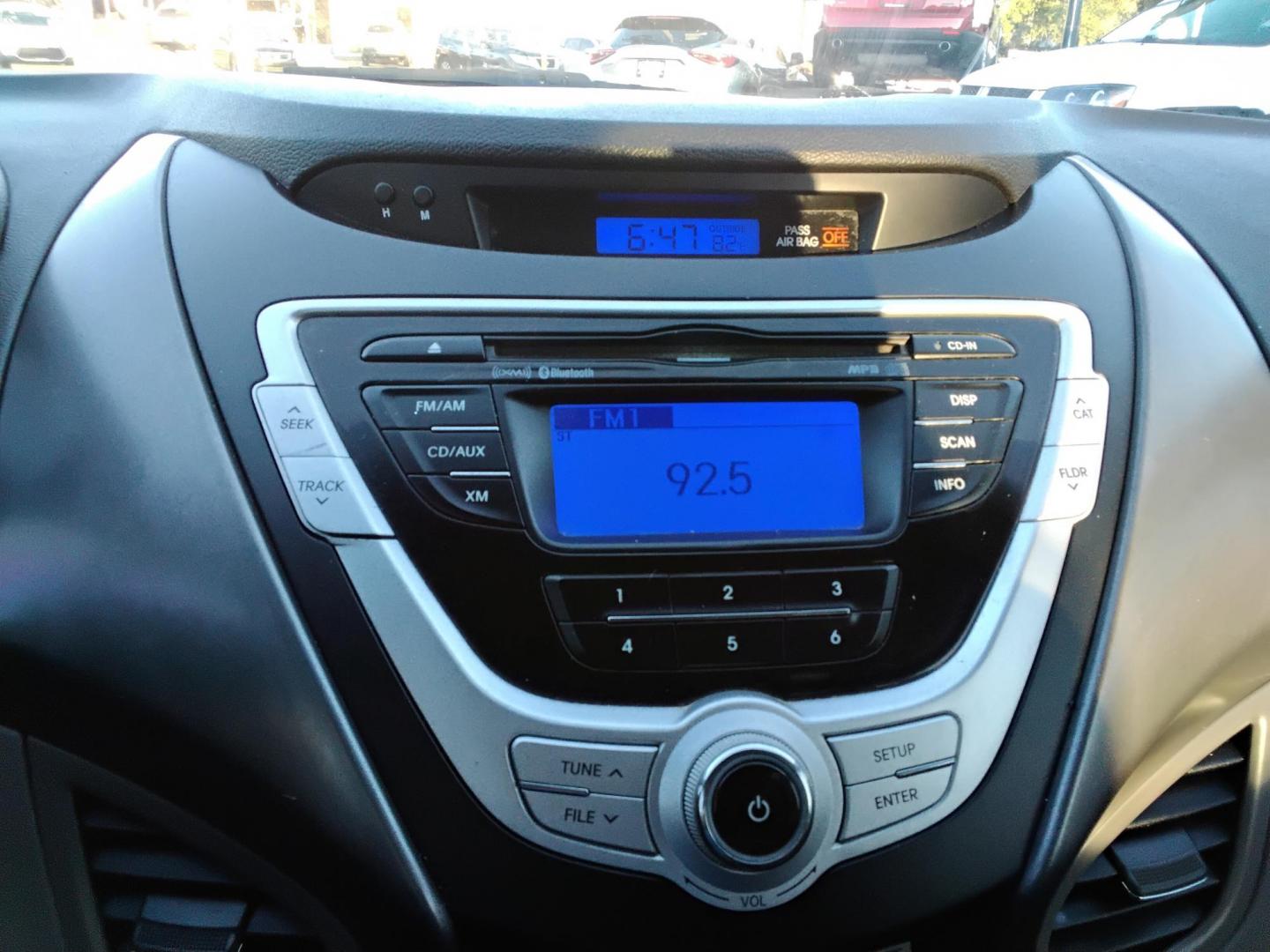 2012 Grey /Beige Hyundai Elantra GLS A/T (KMHDH4AE2CU) with an 1.8L L4 DOHC 16V engine, 6-Speed Automatic transmission, located at 6112 N Florida Avenue, Tampa, FL, 33604, (888) 521-5131, 27.954929, -82.459534 - 499$ down plus tax & tag. - Photo#14