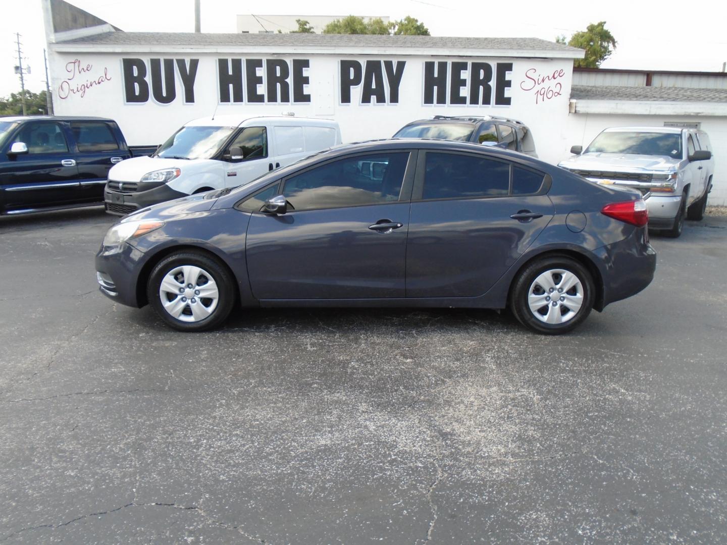 2015 Kia Forte EX (KNAFX4A61F5) with an 1.8L L4 DOHC 16V engine, 6-Speed Automatic transmission, located at 6112 N Florida Avenue, Tampa, FL, 33604, (888) 521-5131, 27.954929, -82.459534 - Photo#0