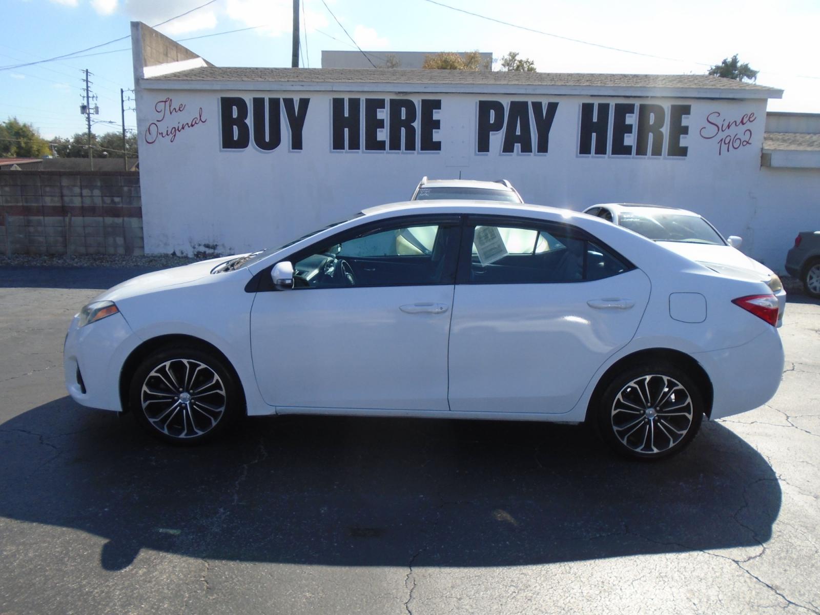 2015 Toyota Corolla L 4-Speed AT (2T1BURHE3FC) with an 1.8L L4 DOHC 16V engine, 4-Speed Automatic transmission, located at 6112 N Florida Avenue, Tampa, FL, 33604, (888) 521-5131, 27.954929, -82.459534 - Photo #0
