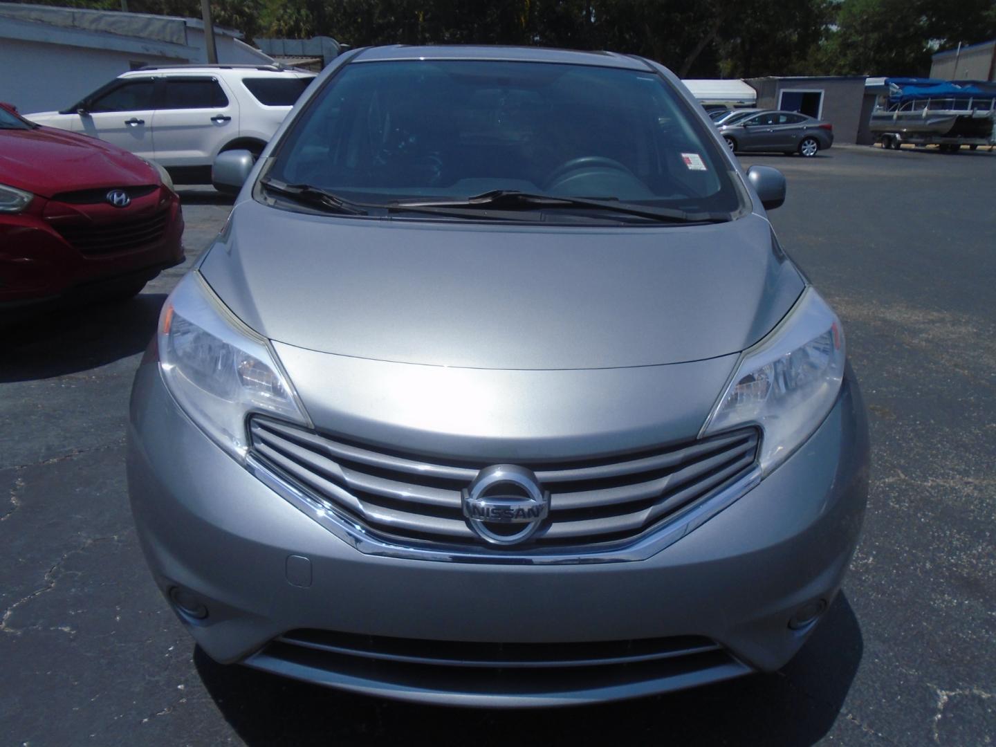 2014 Silver Nissan Versa Note S (3N1CE2CP8EL) with an 1.6L L4 DOHC 16V engine, 5-Speed Manual transmission, located at 6112 N Florida Avenue, Tampa, FL, 33604, (888) 521-5131, 27.954929, -82.459534 - Photo#1