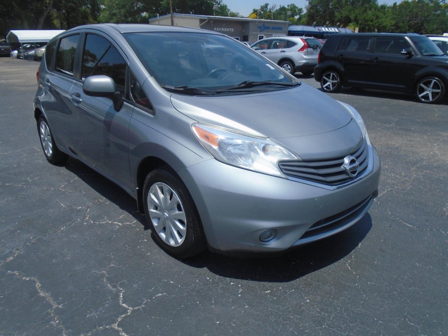 2014 Silver Nissan Versa Note S (3N1CE2CP8EL) with an 1.6L L4 DOHC 16V engine, 5-Speed Manual transmission, located at 6112 N Florida Avenue, Tampa, FL, 33604, (888) 521-5131, 27.954929, -82.459534 - Photo#2