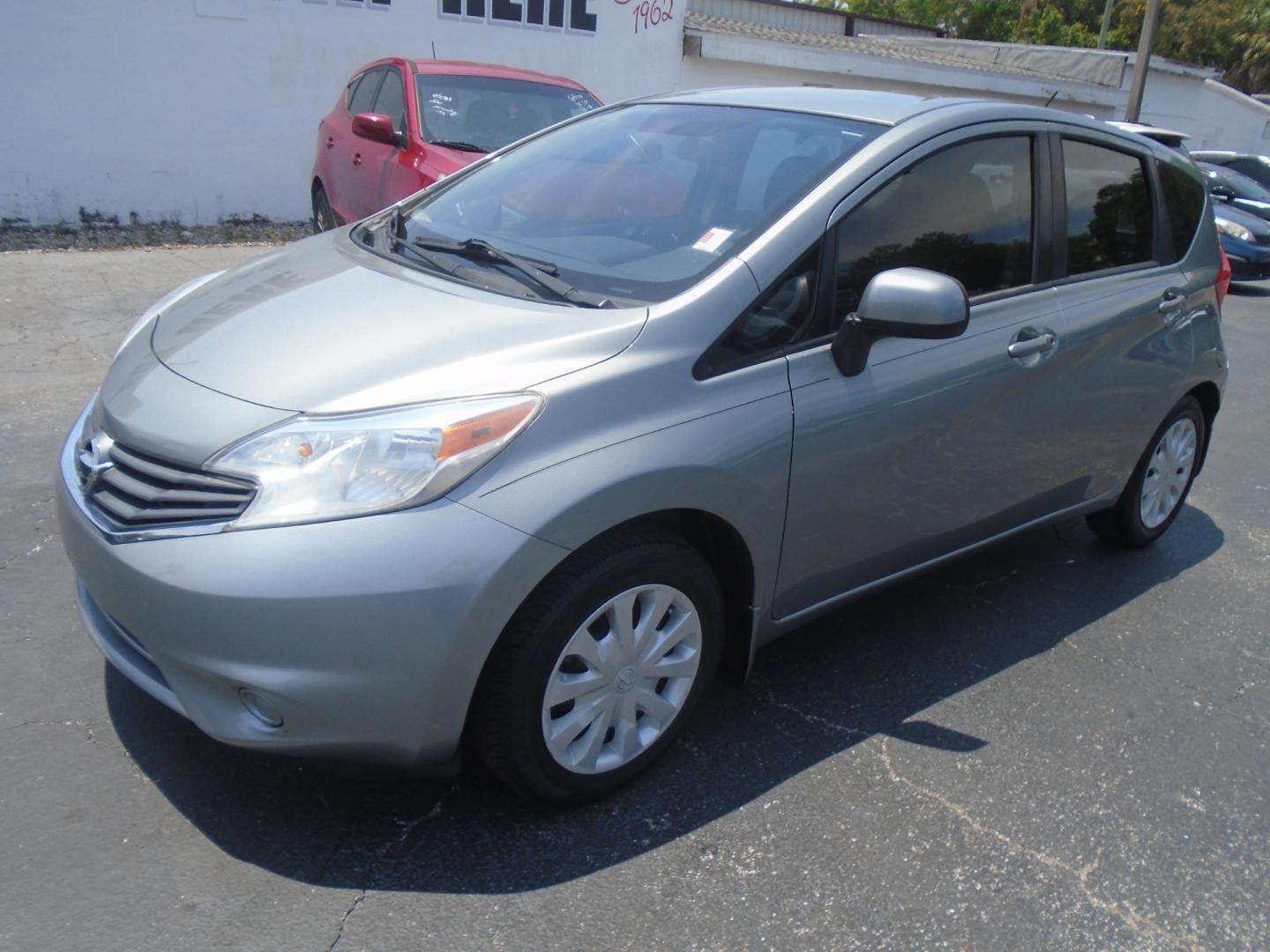 2014 Silver Nissan Versa Note S (3N1CE2CP8EL) with an 1.6L L4 DOHC 16V engine, 5-Speed Manual transmission, located at 6112 N Florida Avenue, Tampa, FL, 33604, (888) 521-5131, 27.954929, -82.459534 - Photo#3