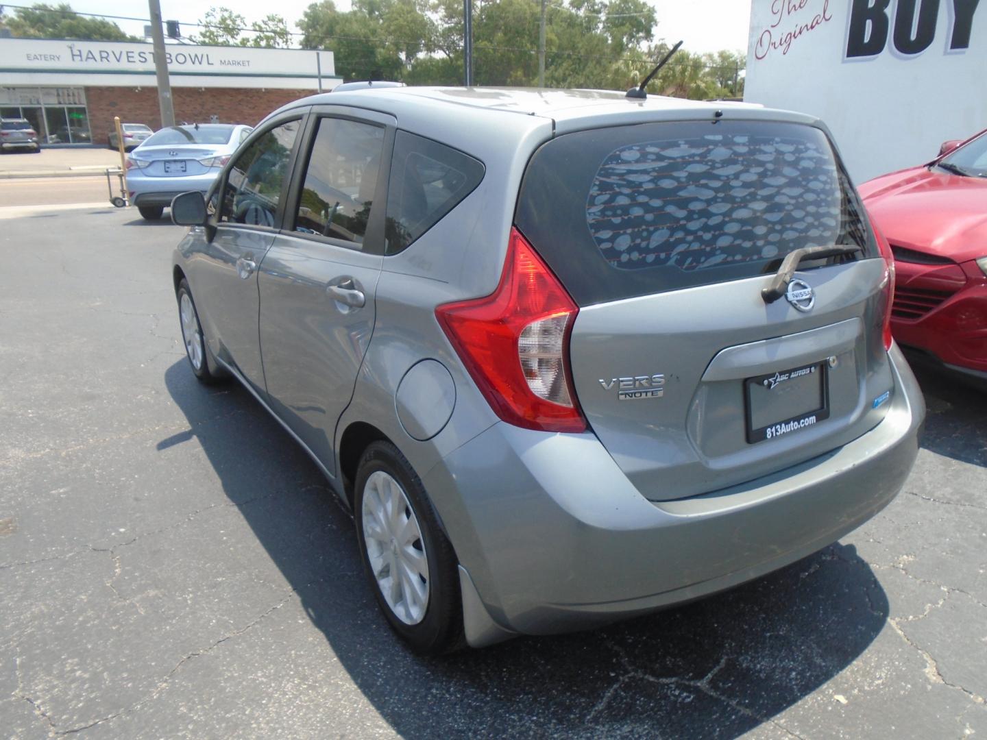 2014 Silver Nissan Versa Note S (3N1CE2CP8EL) with an 1.6L L4 DOHC 16V engine, 5-Speed Manual transmission, located at 6112 N Florida Avenue, Tampa, FL, 33604, (888) 521-5131, 27.954929, -82.459534 - Photo#4