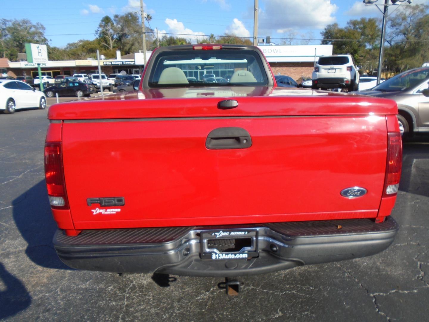 2003 RED /Tan Ford F-150 XL 2WD (1FTRF17W33N) with an 4.6L V8 SOHC 16V engine, located at 6112 N Florida Avenue, Tampa, FL, 33604, (888) 521-5131, 27.954929, -82.459534 - Photo#6