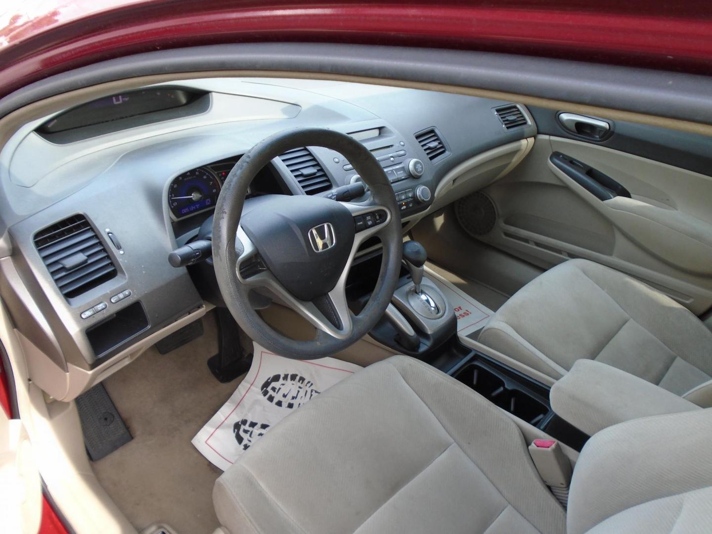 2010 Honda Civic LX Sedan 5-Speed AT (2HGFA1F56AH) with an 1.8L L4 SOHC 16V engine, 5-Speed Automatic transmission, located at 6112 N Florida Avenue, Tampa, FL, 33604, (888) 521-5131, 27.954929, -82.459534 - Photo#6