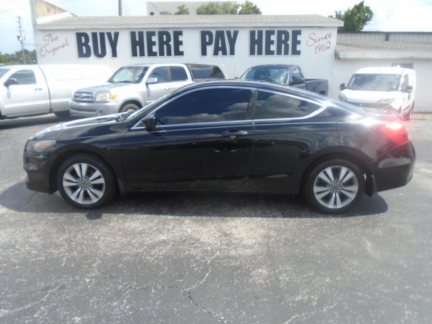 2012 Honda Accord LX-S Coupe AT (1HGCS1B31CA) with an 2.4L L4 DOHC 16V engine, 5-Speed Automatic transmission, located at 6112 N Florida Avenue, Tampa, FL, 33604, (888) 521-5131, 27.954929, -82.459534 - Photo#0