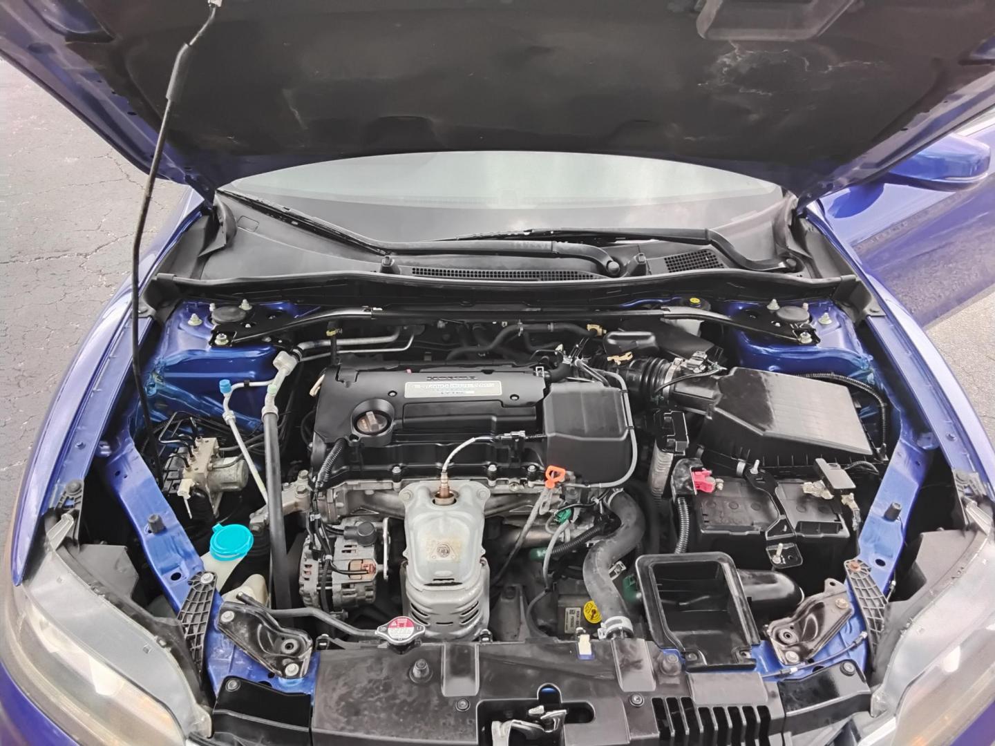 2015 BLUE /Black Honda Accord EX Coupe CVT (1HGCT1B71FA) with an 2.4L L4 DOHC 16V engine, Continuously Variable Transmission transmission, located at 6112 N Florida Avenue, Tampa, FL, 33604, (888) 521-5131, 27.954929, -82.459534 - $499 down plus tax & tag. - Photo#8