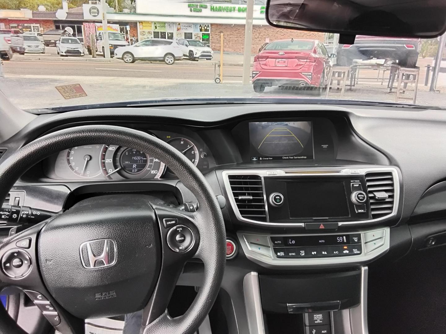 2015 BLUE /Black Honda Accord EX Coupe CVT (1HGCT1B71FA) with an 2.4L L4 DOHC 16V engine, Continuously Variable Transmission transmission, located at 6112 N Florida Avenue, Tampa, FL, 33604, (888) 521-5131, 27.954929, -82.459534 - $499 down plus tax & tag. - Photo#4