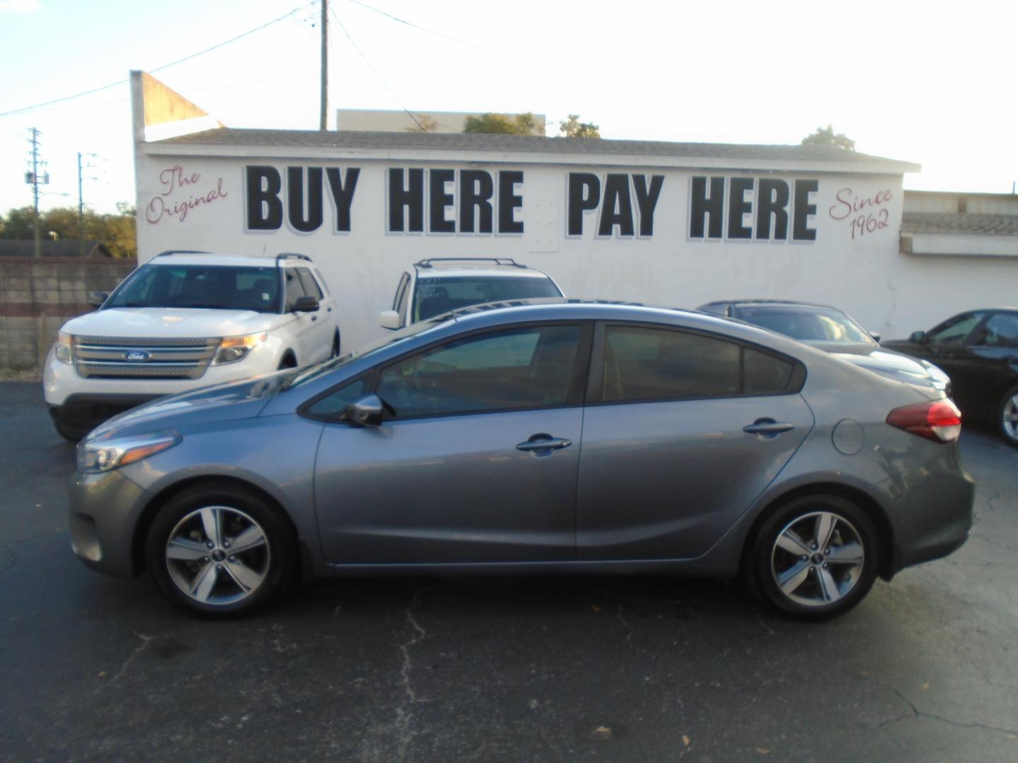 2018 Kia Forte LX 6M (3KPFL4A77JE) with an 2.0L L4 DOHC 16V engine, 6M transmission, located at 6112 N Florida Avenue, Tampa, FL, 33604, (888) 521-5131, 27.954929, -82.459534 - Photo#0