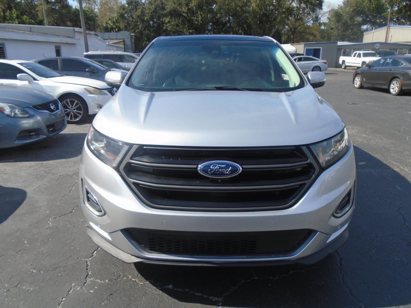 2015 Ford Edge Sport (2FMPK3AP2FB) with an 2.7L V6 DOCH 24V engine, 6-Speed Automatic transmission, located at 6112 N Florida Avenue, Tampa, FL, 33604, (888) 521-5131, 27.954929, -82.459534 - Photo#2