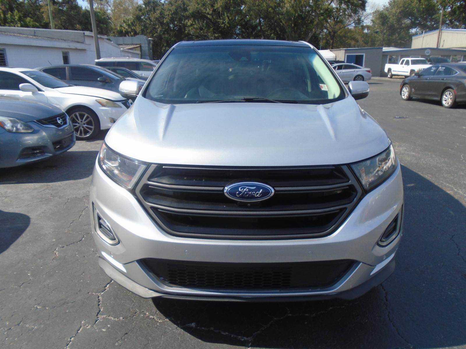 2015 Ford Edge Sport (2FMPK3AP2FB) with an 2.7L V6 DOCH 24V engine, 6-Speed Automatic transmission, located at 6112 N Florida Avenue, Tampa, FL, 33604, (888) 521-5131, 27.954929, -82.459534 - Photo #2