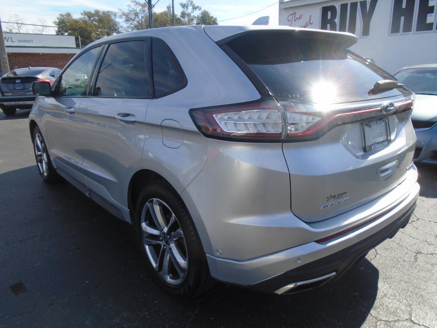 2015 Ford Edge Sport (2FMPK3AP2FB) with an 2.7L V6 DOCH 24V engine, 6-Speed Automatic transmission, located at 6112 N Florida Avenue, Tampa, FL, 33604, (888) 521-5131, 27.954929, -82.459534 - Photo#4