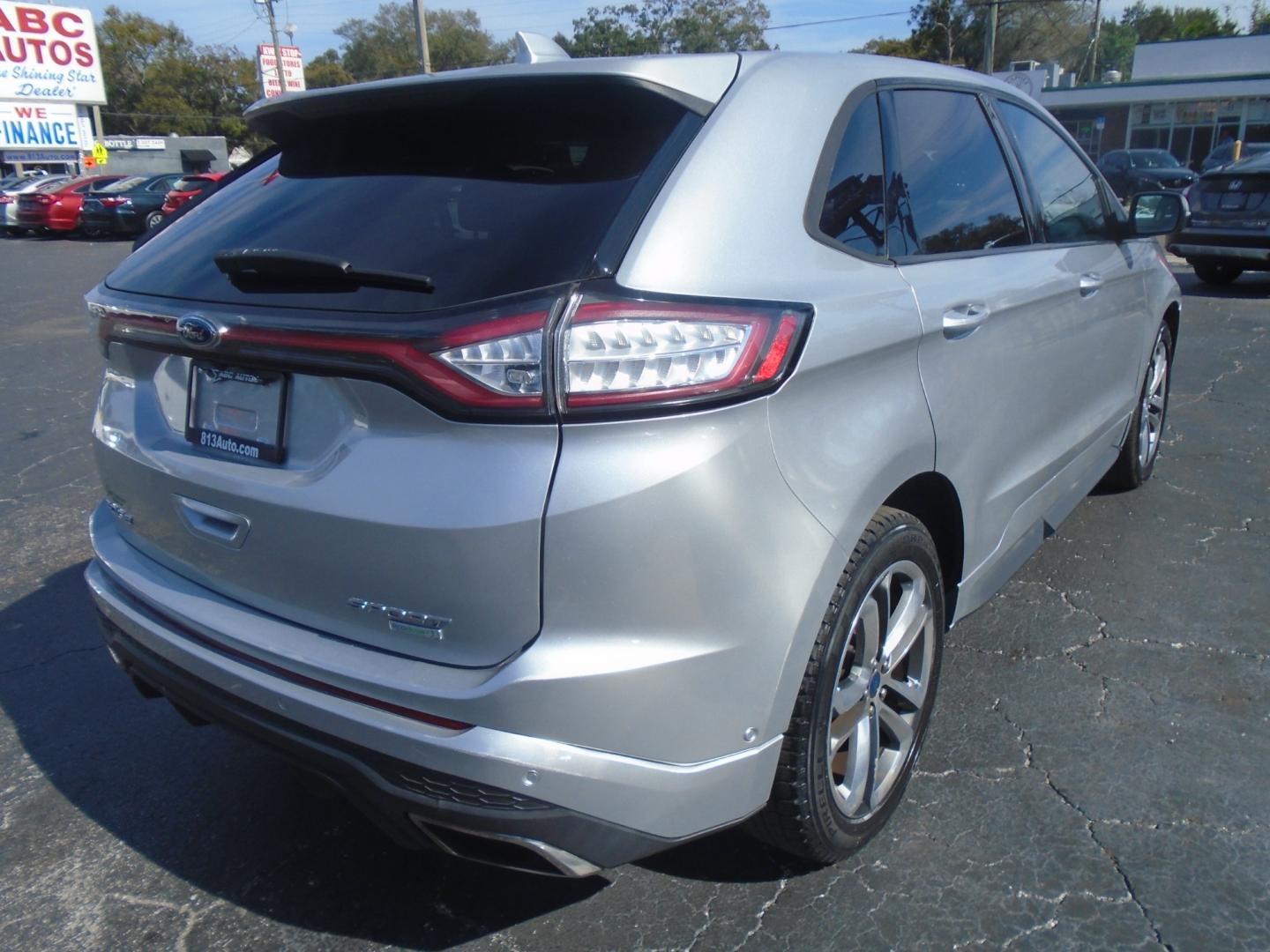 2015 Ford Edge Sport (2FMPK3AP2FB) with an 2.7L V6 DOCH 24V engine, 6-Speed Automatic transmission, located at 6112 N Florida Avenue, Tampa, FL, 33604, (888) 521-5131, 27.954929, -82.459534 - Photo#5