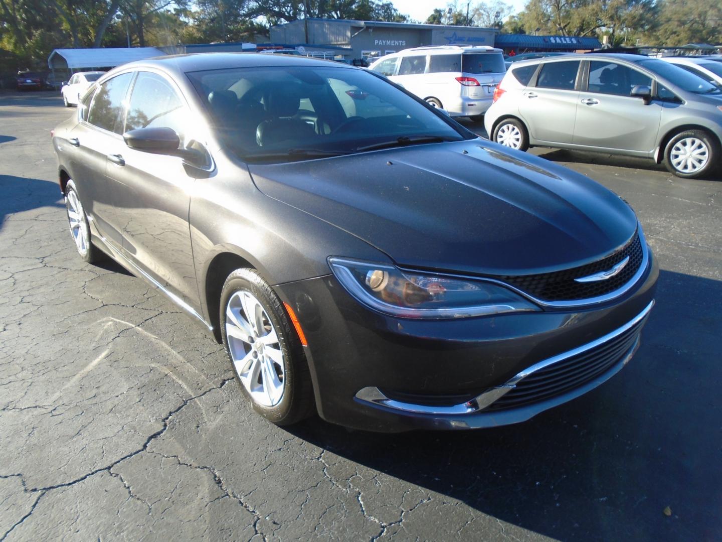 2017 Chrysler 200 Limited Platinum (1C3CCCAB3HN) with an 2.4L L4 DOHC 16V engine, 9A transmission, located at 6112 N Florida Avenue, Tampa, FL, 33604, (888) 521-5131, 27.954929, -82.459534 - Photo#2