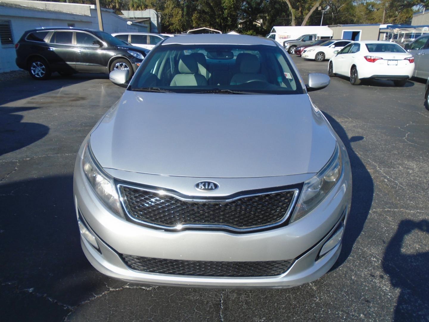 2014 Kia Optima EX (5XXGN4A73EG) with an 2.4L L4 DOHC 16V engine, 6-Speed Automatic transmission, located at 6112 N Florida Avenue, Tampa, FL, 33604, (888) 521-5131, 27.954929, -82.459534 - Photo#1