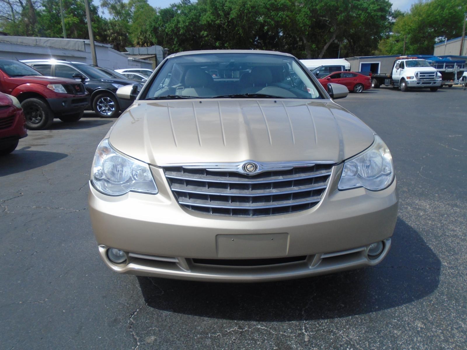 2008 Chrysler Sebring Convertible Touring (1C3LC55R18N) with an 2.7L V6 DOHC 24V FFV engine, 4-Speed Automatic Overdrive transmission, located at 6112 N Florida Avenue, Tampa, FL, 33604, (888) 521-5131, 27.954929, -82.459534 - Photo #1