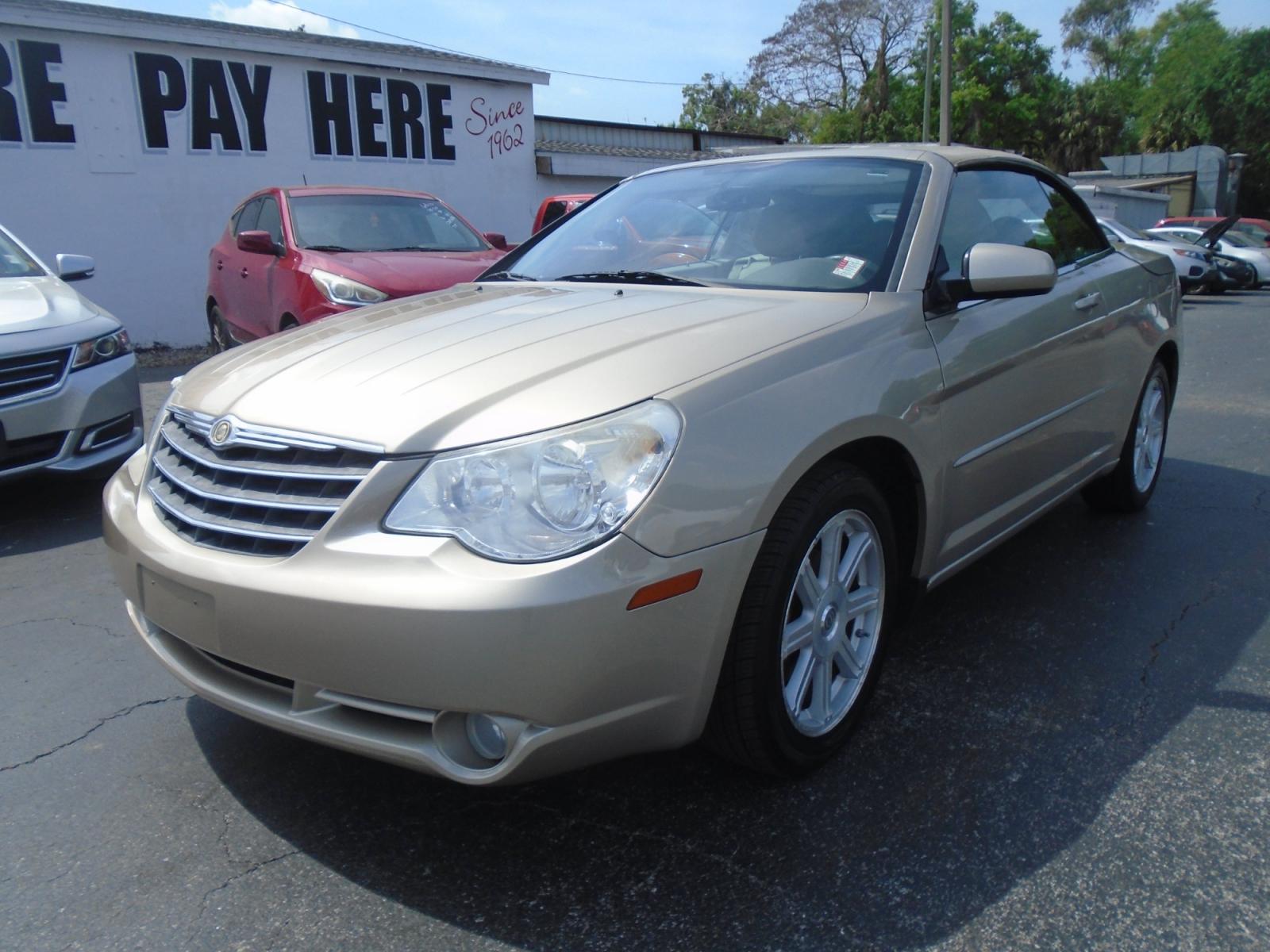 2008 Chrysler Sebring Convertible Touring (1C3LC55R18N) with an 2.7L V6 DOHC 24V FFV engine, 4-Speed Automatic Overdrive transmission, located at 6112 N Florida Avenue, Tampa, FL, 33604, (888) 521-5131, 27.954929, -82.459534 - Photo #3