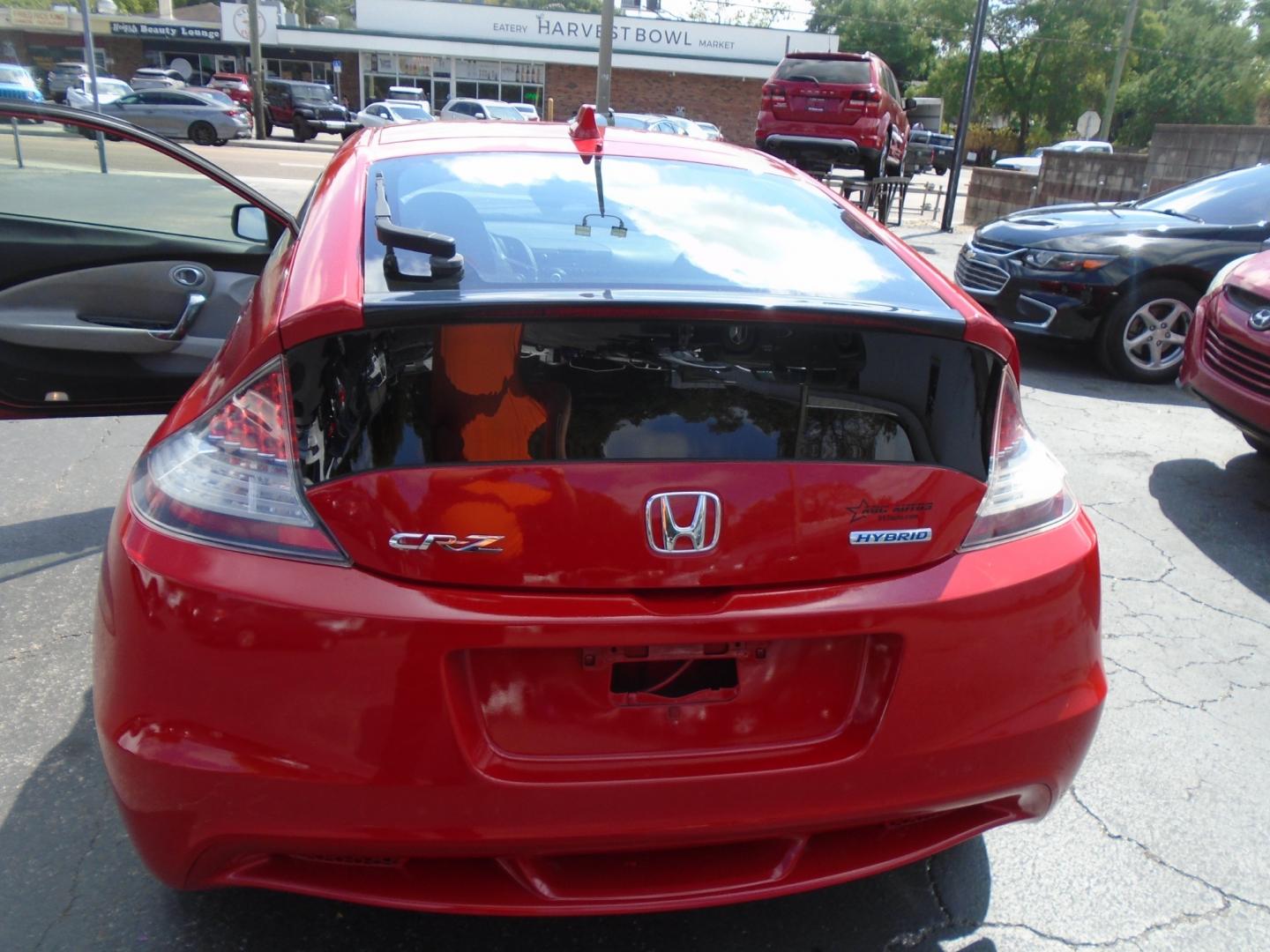 2011 Honda CR-Z EX 6M (JHMZF1C64BS) , 6-Speed Manual transmission, located at 6112 N Florida Avenue, Tampa, FL, 33604, (888) 521-5131, 27.954929, -82.459534 - Photo#6