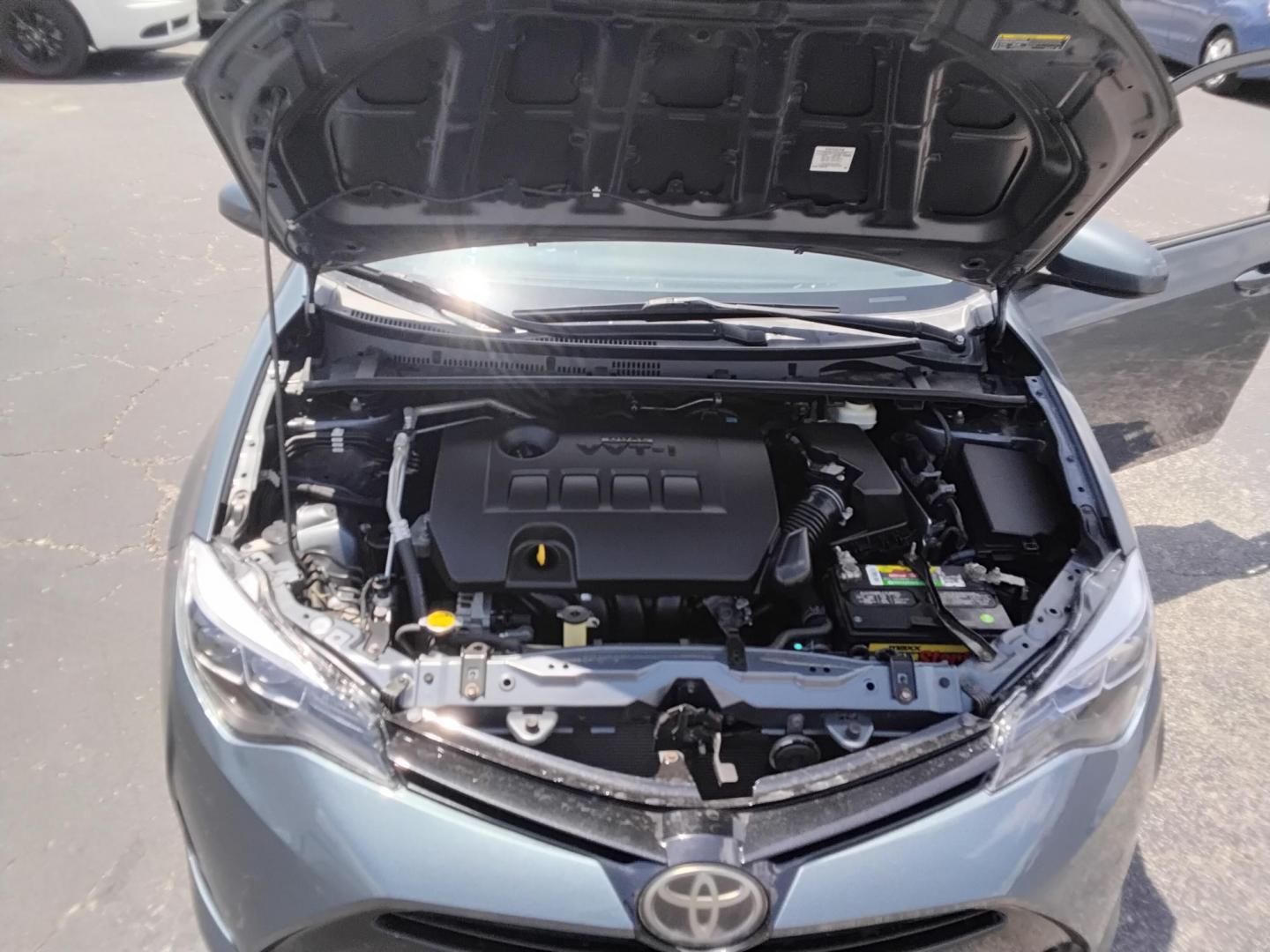 2017 GRAY /Beige Toyota Corolla L CVT (2T1BURHE8HC) with an 1.8L L4 DOHC 16V engine, CVT transmission, located at 6112 N Florida Avenue, Tampa, FL, 33604, (888) 521-5131, 27.954929, -82.459534 - $499 DOWN PLUS TAX & TAG.- Photo#8